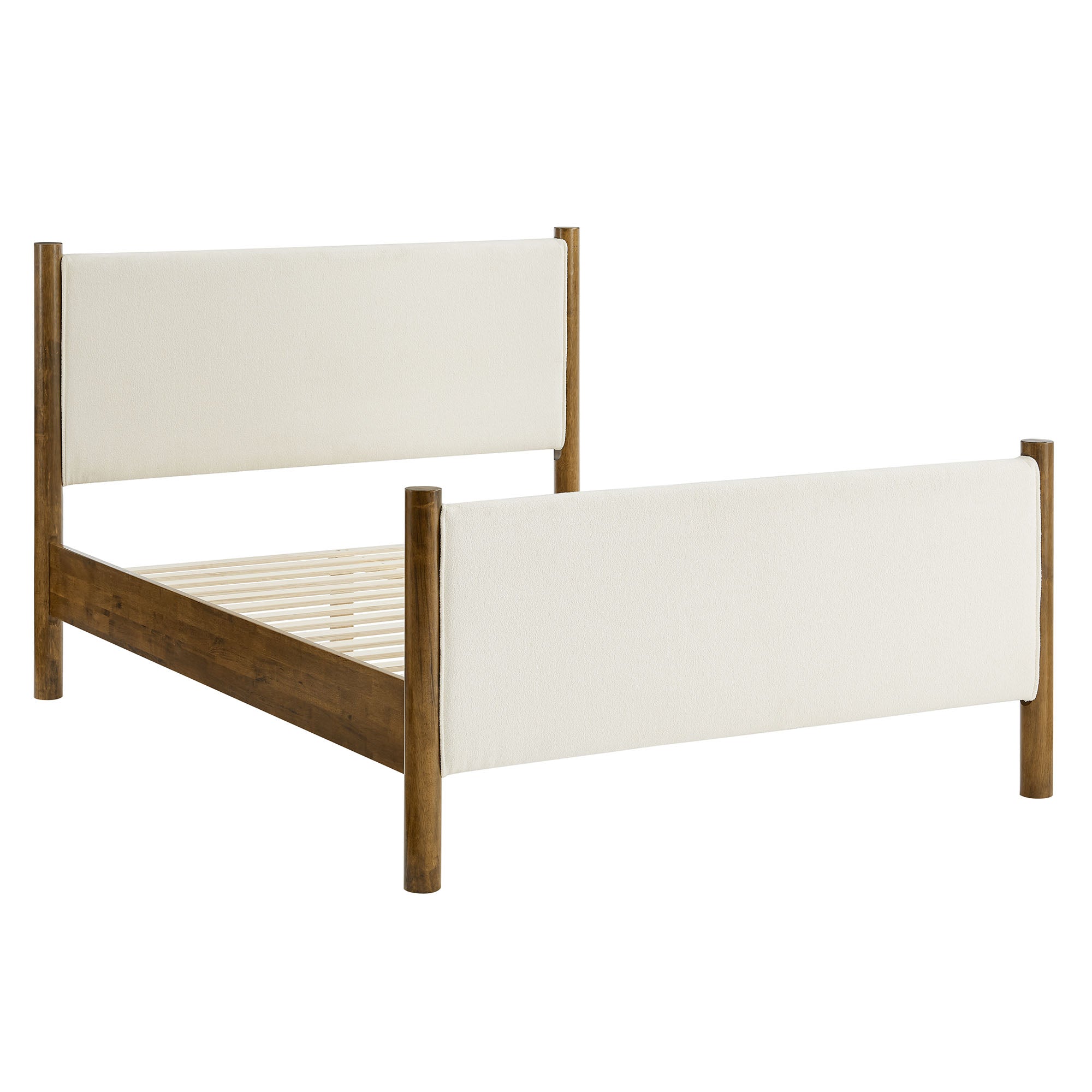 Maven Full Size Boucle Upholstered Platform Bed
