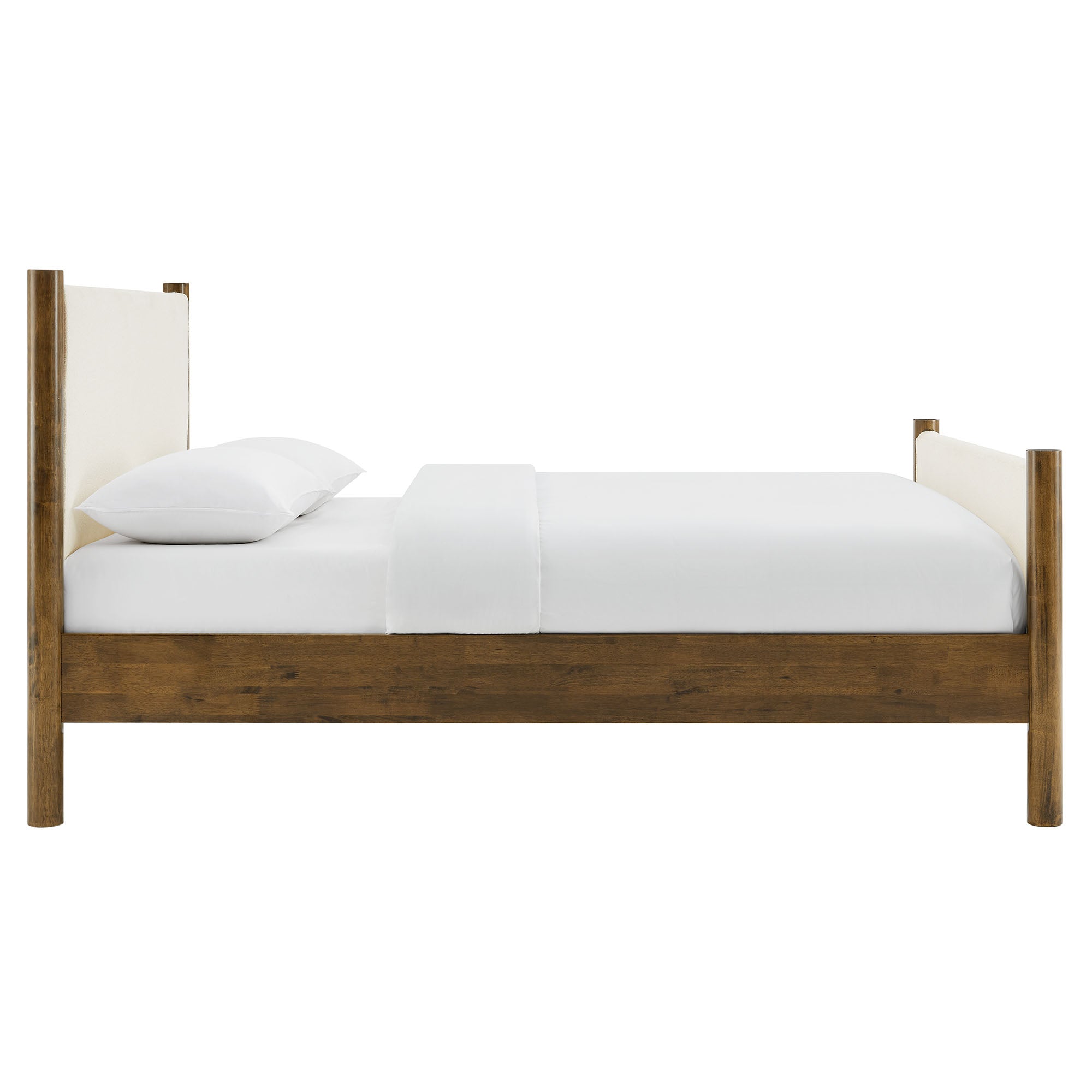Maven Full Size Boucle Upholstered Platform Bed