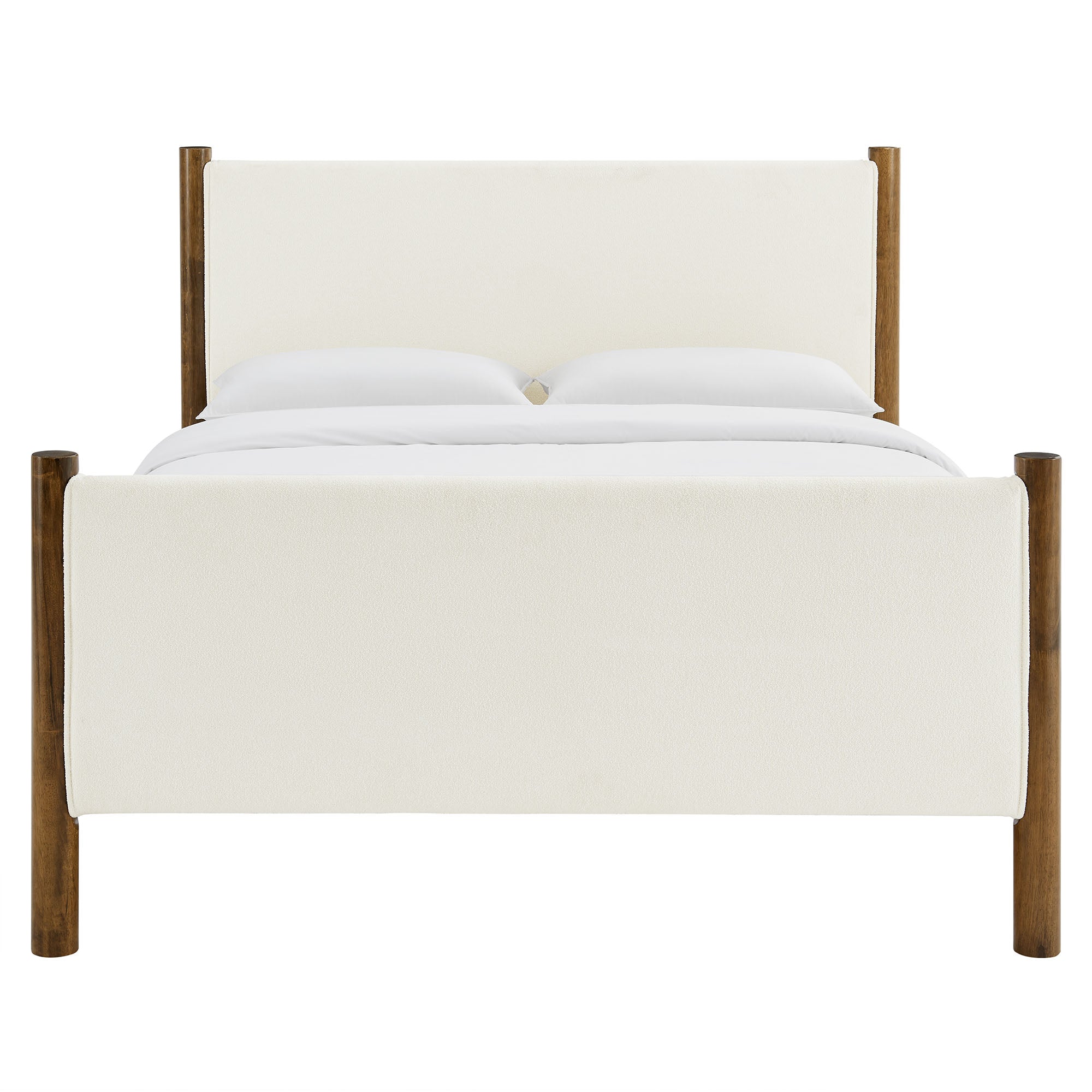 Maven Full Size Boucle Upholstered Platform Bed