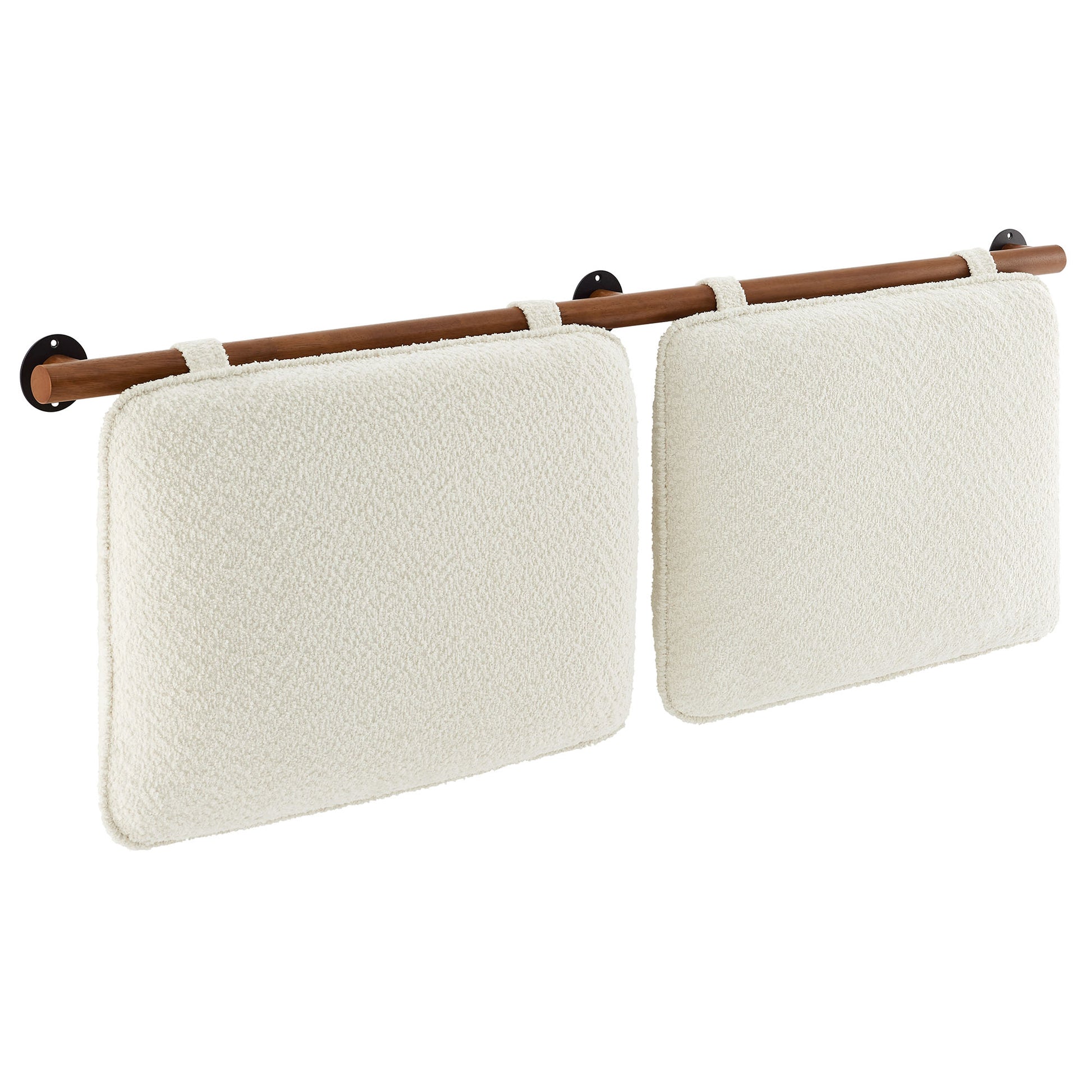 Anela Wall-Mounted Chenille Upholstered Full Headboard