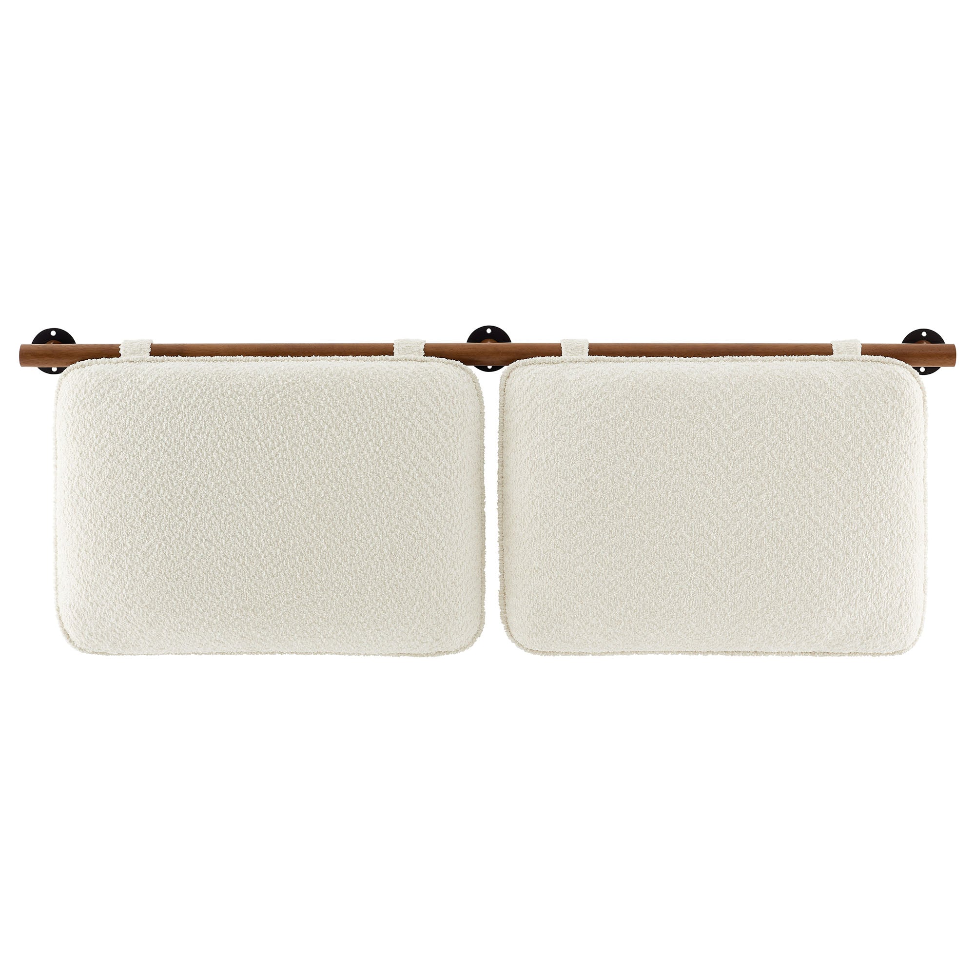 Anela Wall-Mounted Chenille Upholstered Full Headboard