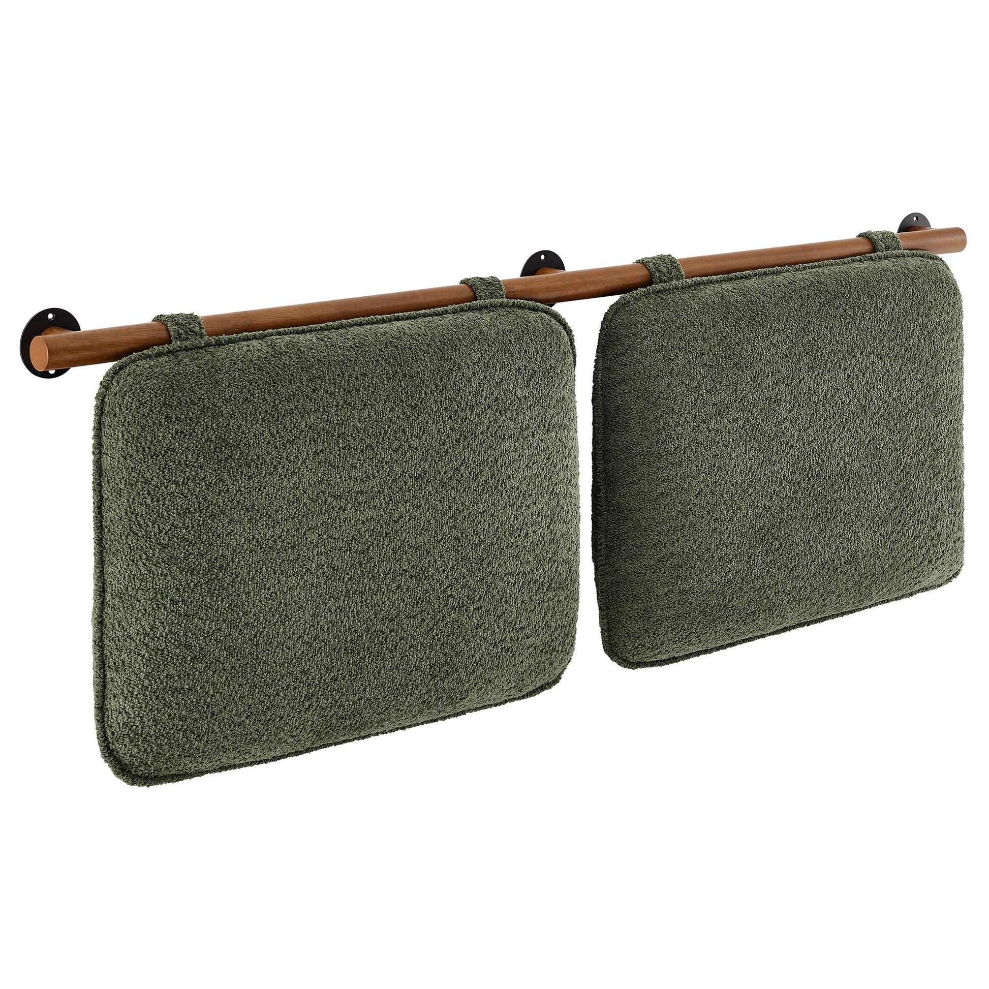 Anela Wall-Mounted Chenille Upholstered Full Headboard