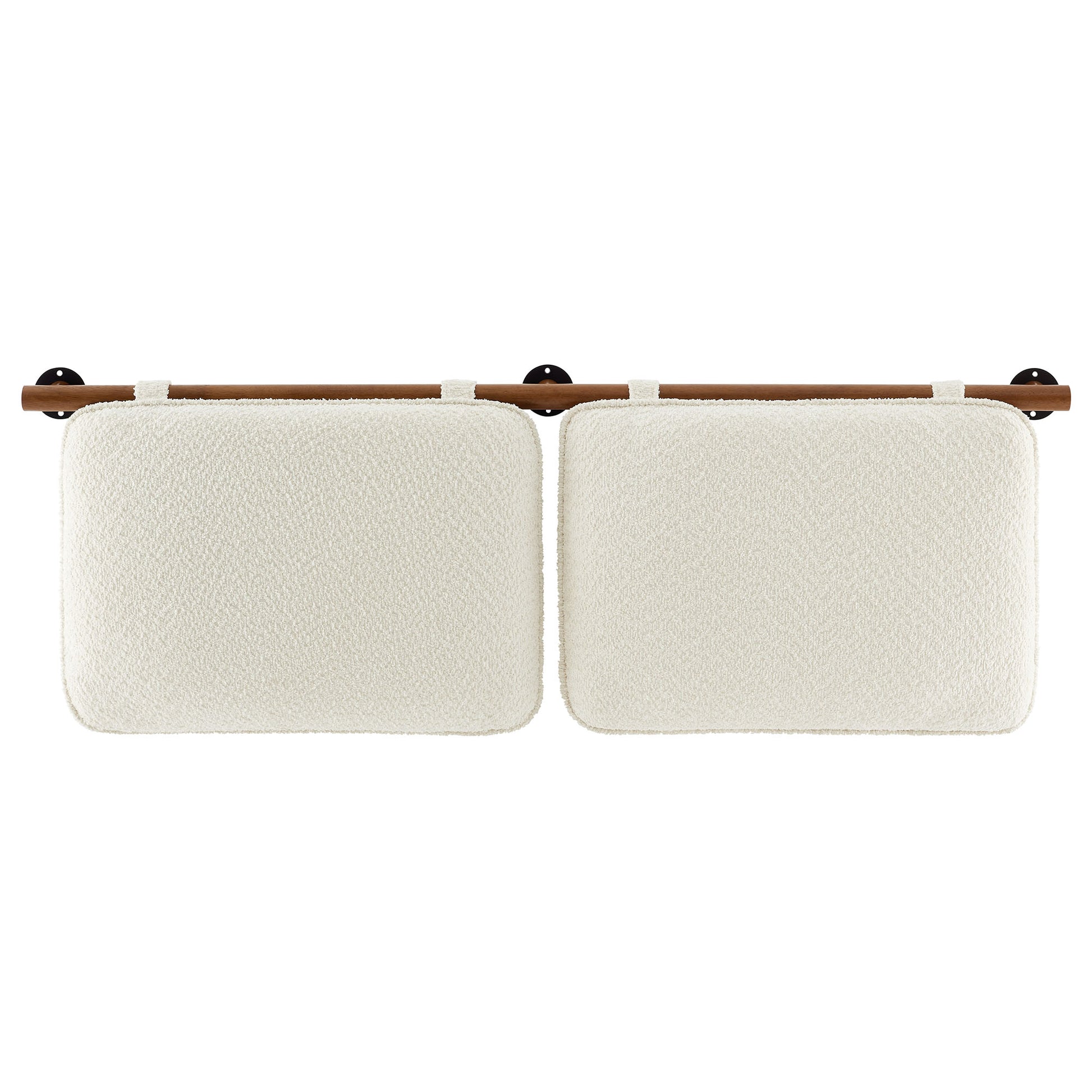 Anela Wall-Mounted Chenille Upholstered King Size Headboard