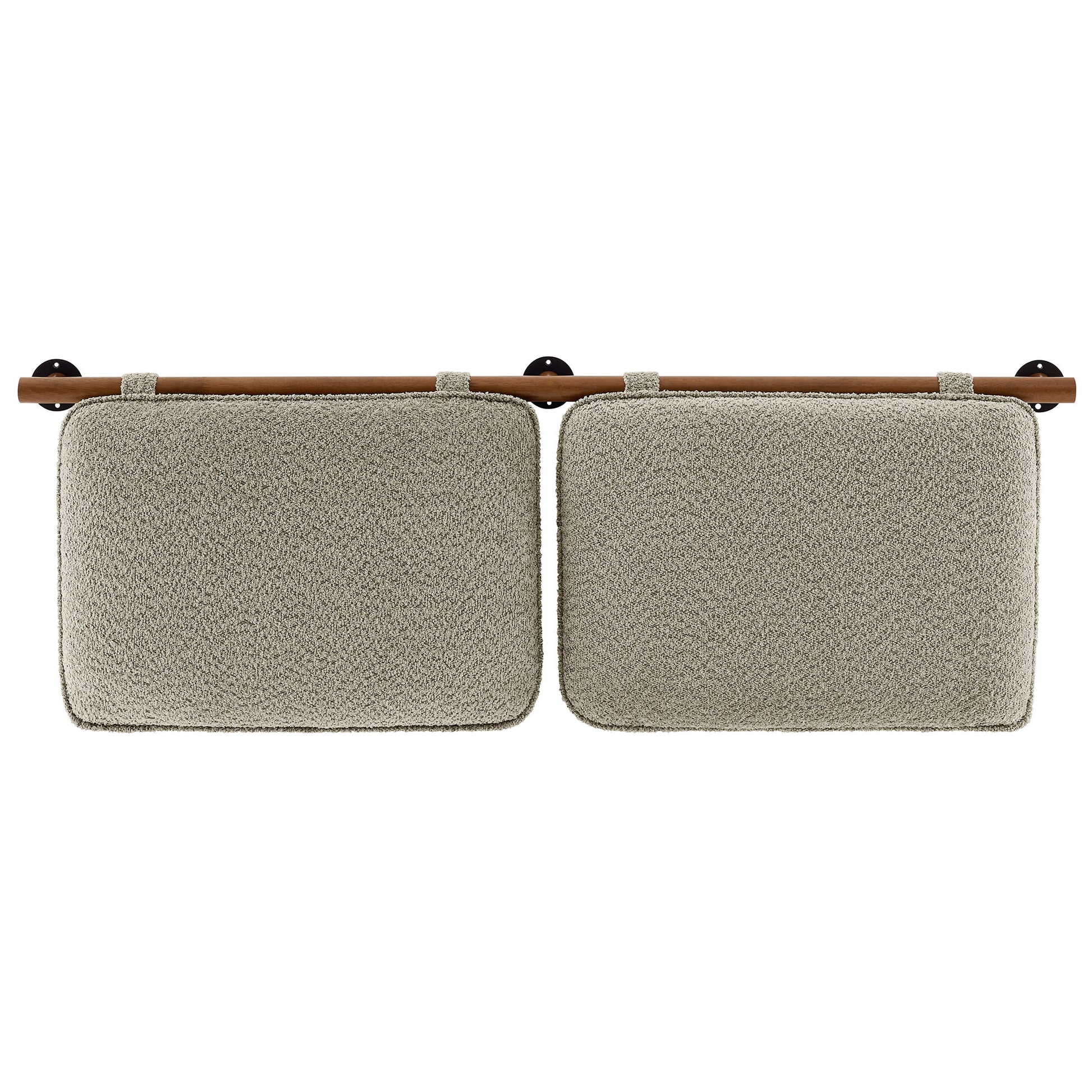 Anela Wall-Mounted Chenille Upholstered King Size Headboard