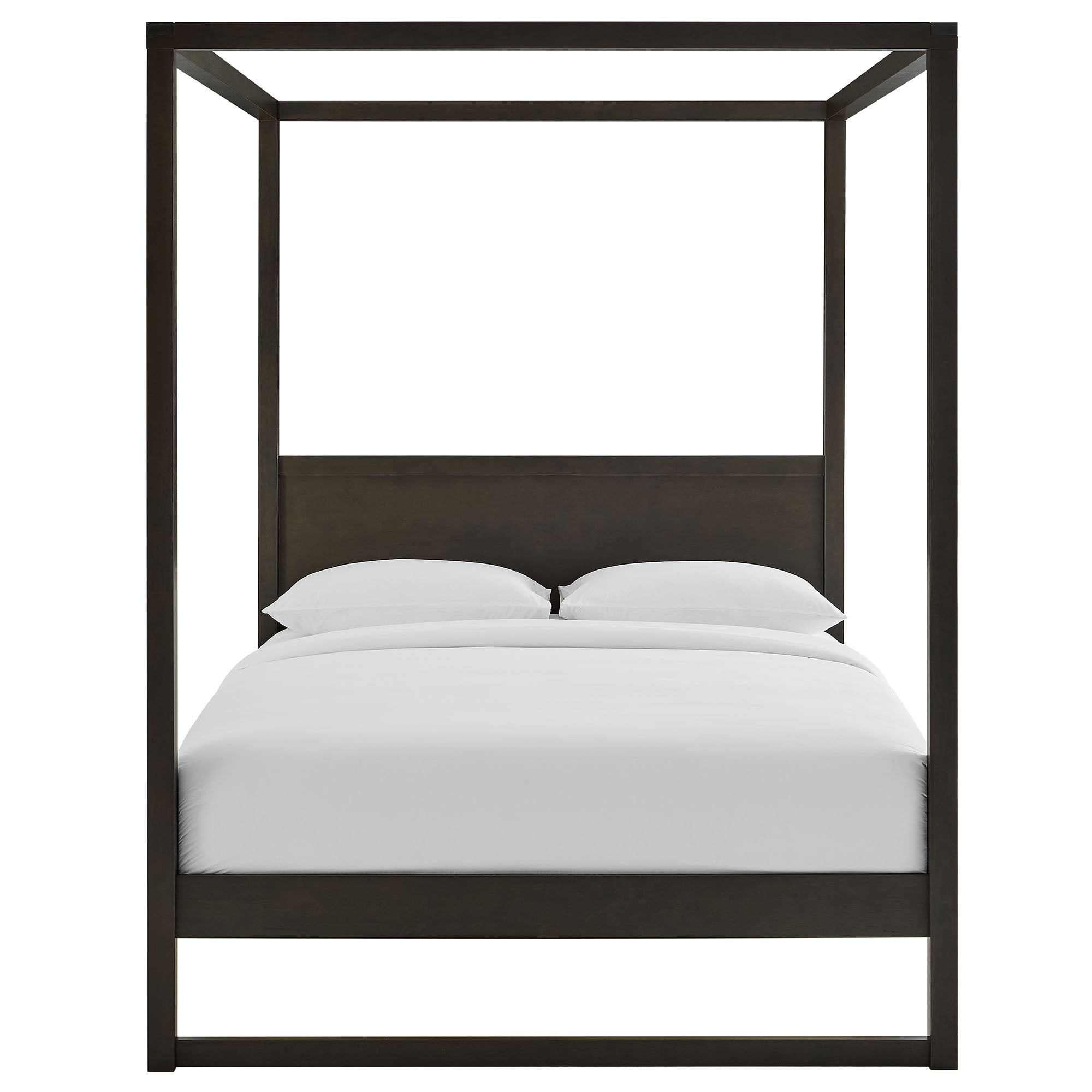 Alva Wood Canopy Platform Bed