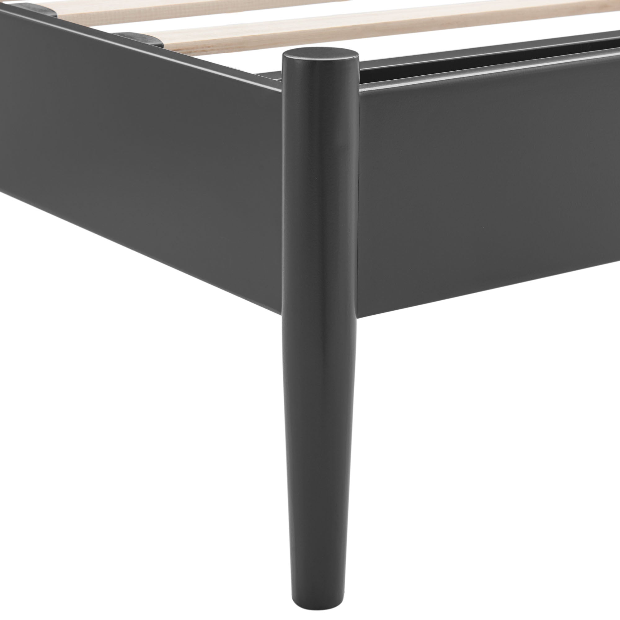 Adair Spindle Metal King Platform Bed