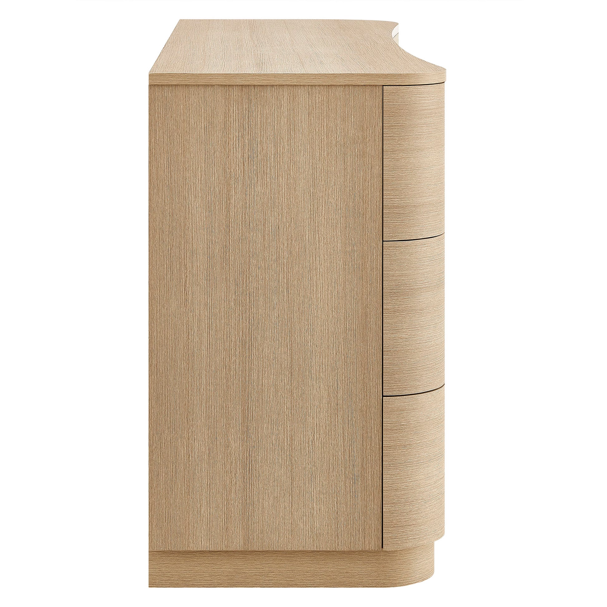 Mirae 6-Drawer Curved Dresser
