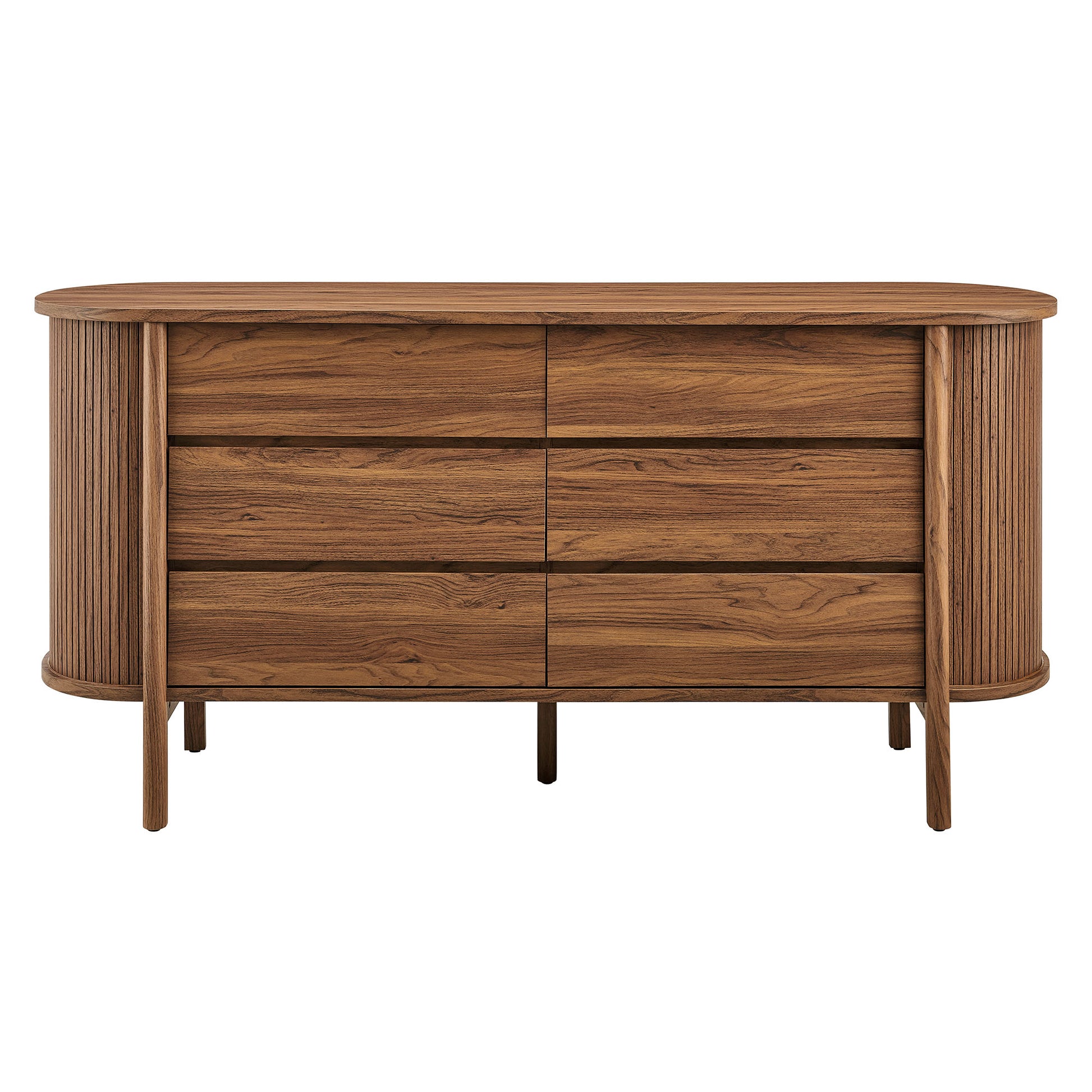 Cadence 6-Drawer Curved Dresser