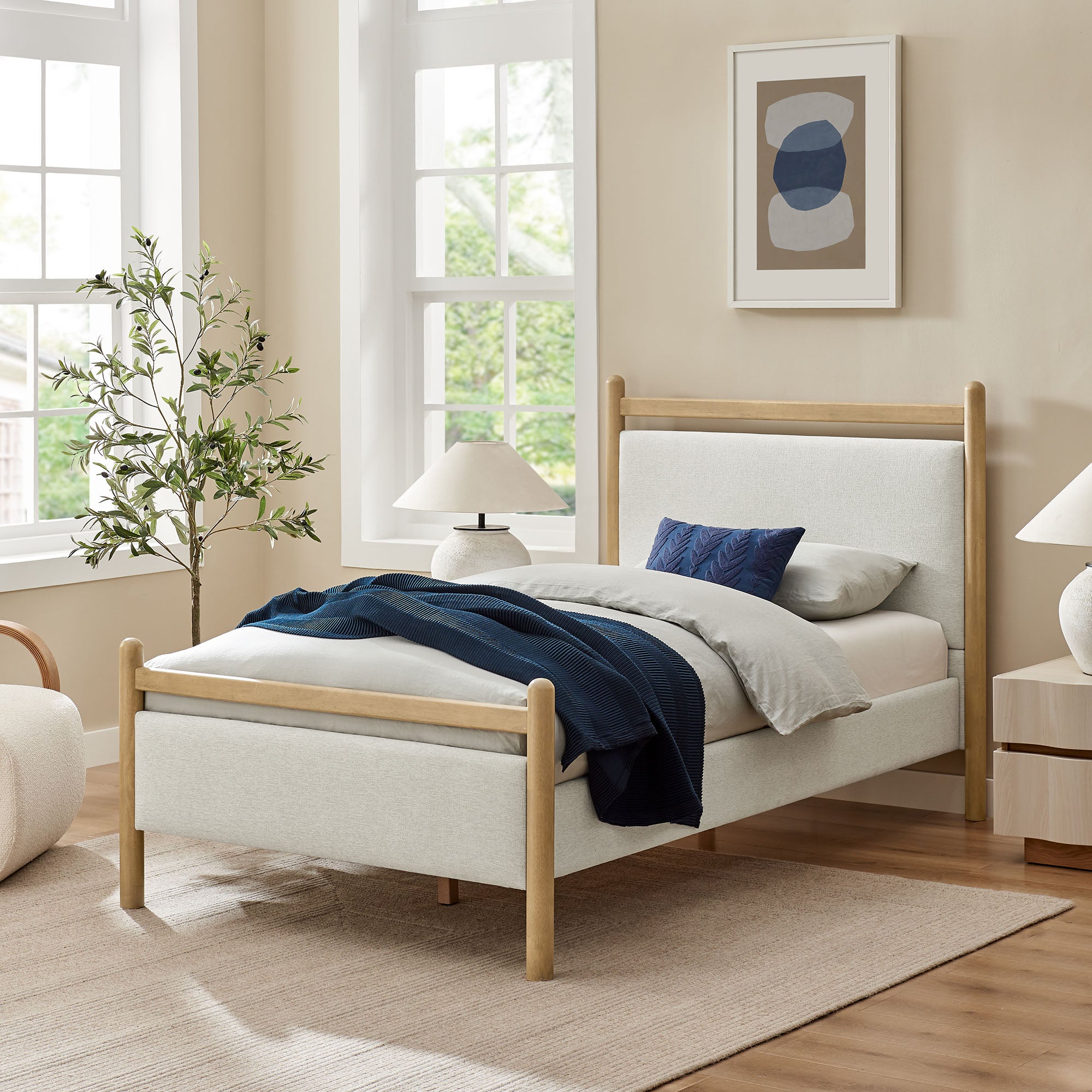 Ginny Twin Size Platform Bed Frame