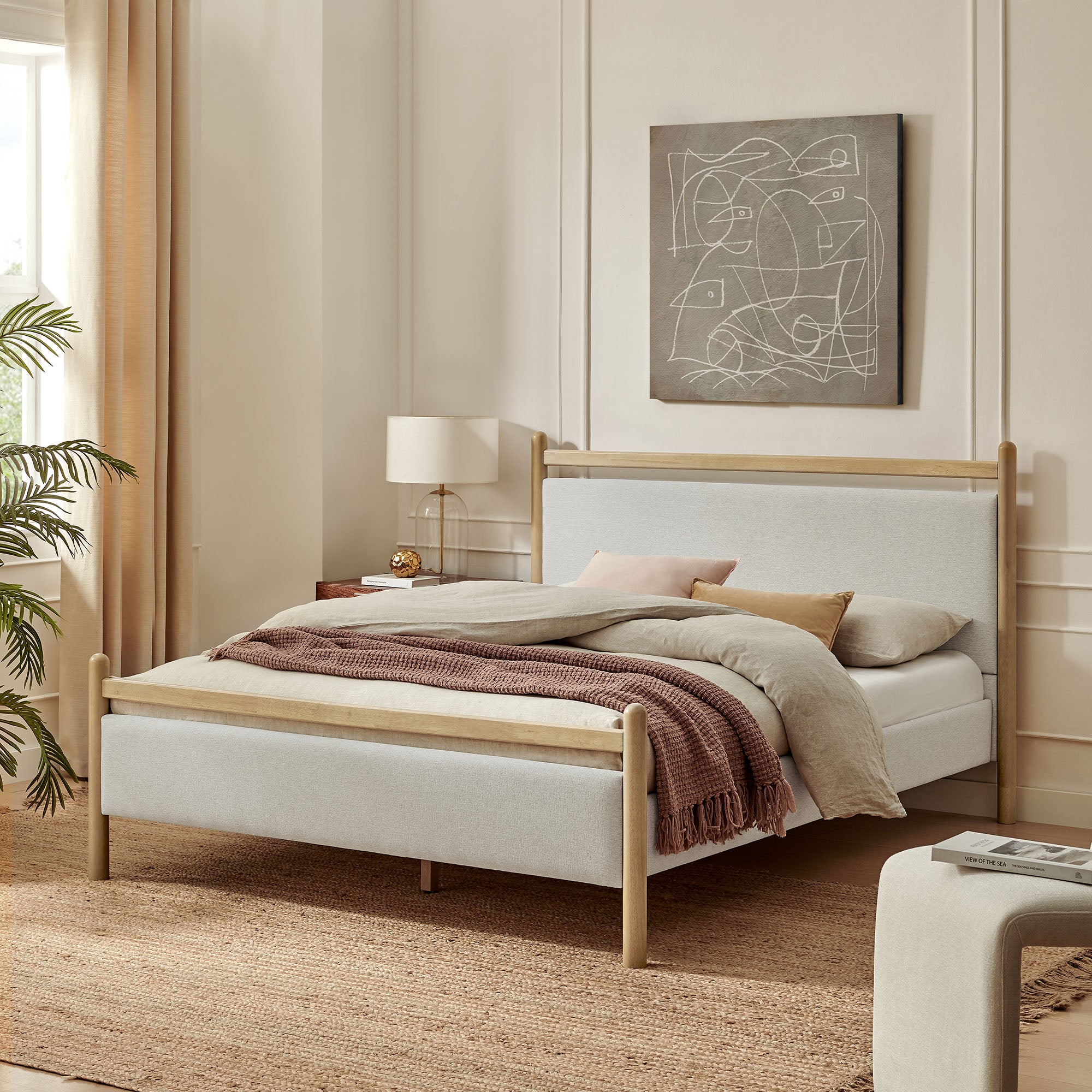 Ginny Full Size Platform Bed Frame