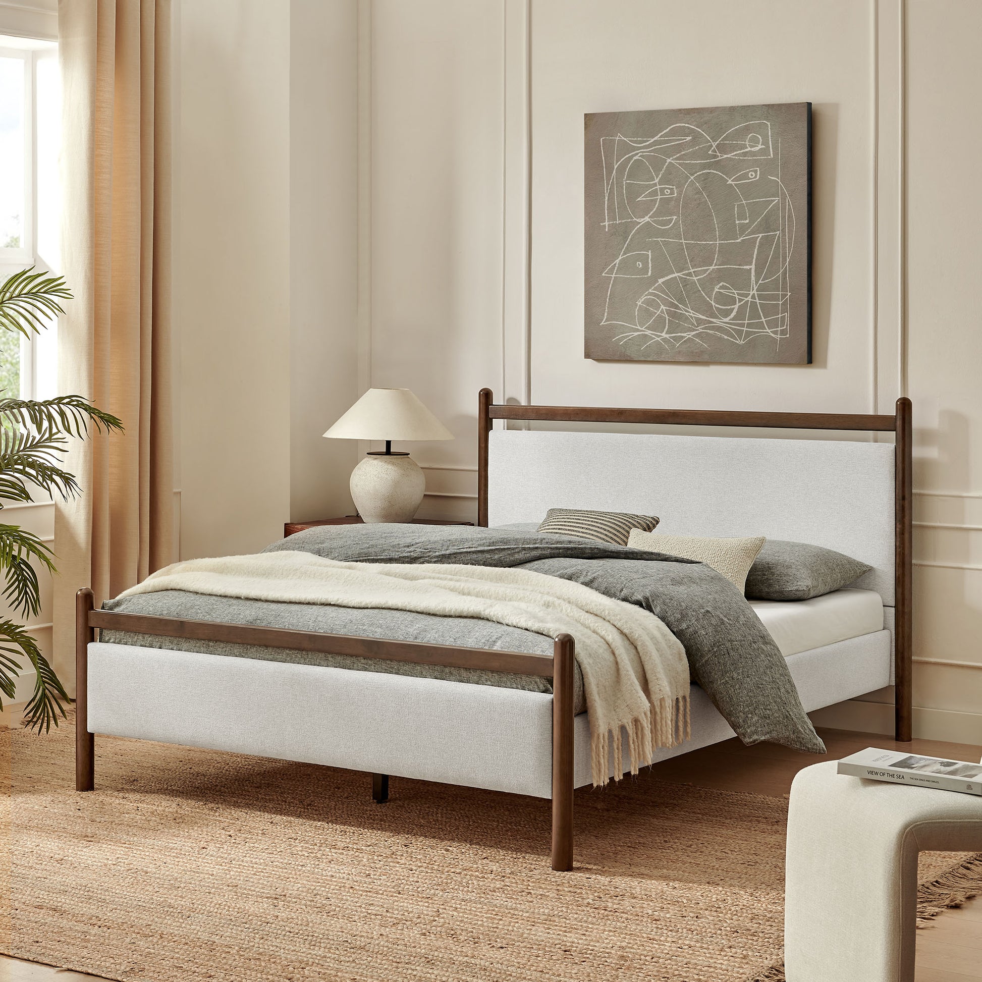 Ginny King Size Platform Bed Frame