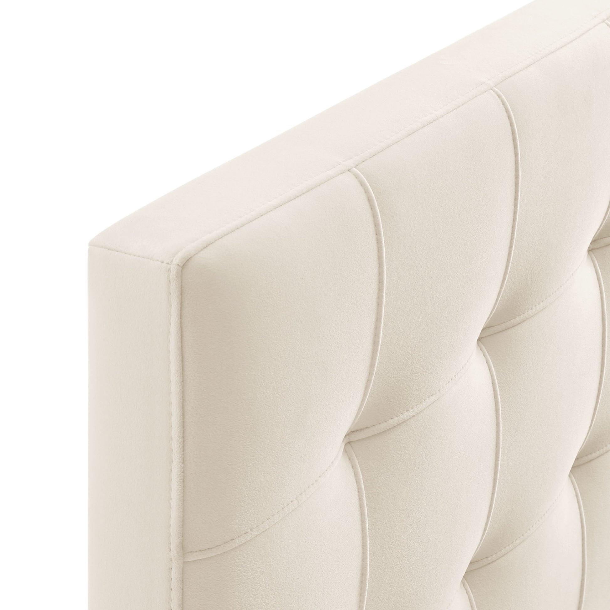 Lily Stain-Resistant Performance Velvet Full Size Headboard - Rust