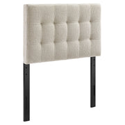 Lily Upholstered Twin Size Headboard - Dove