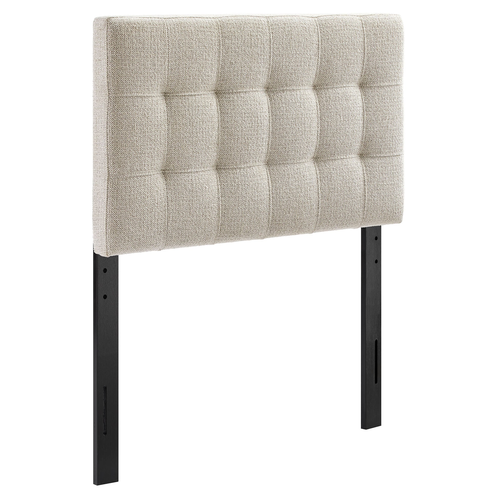 Lily Upholstered Twin Size Headboard - Dove