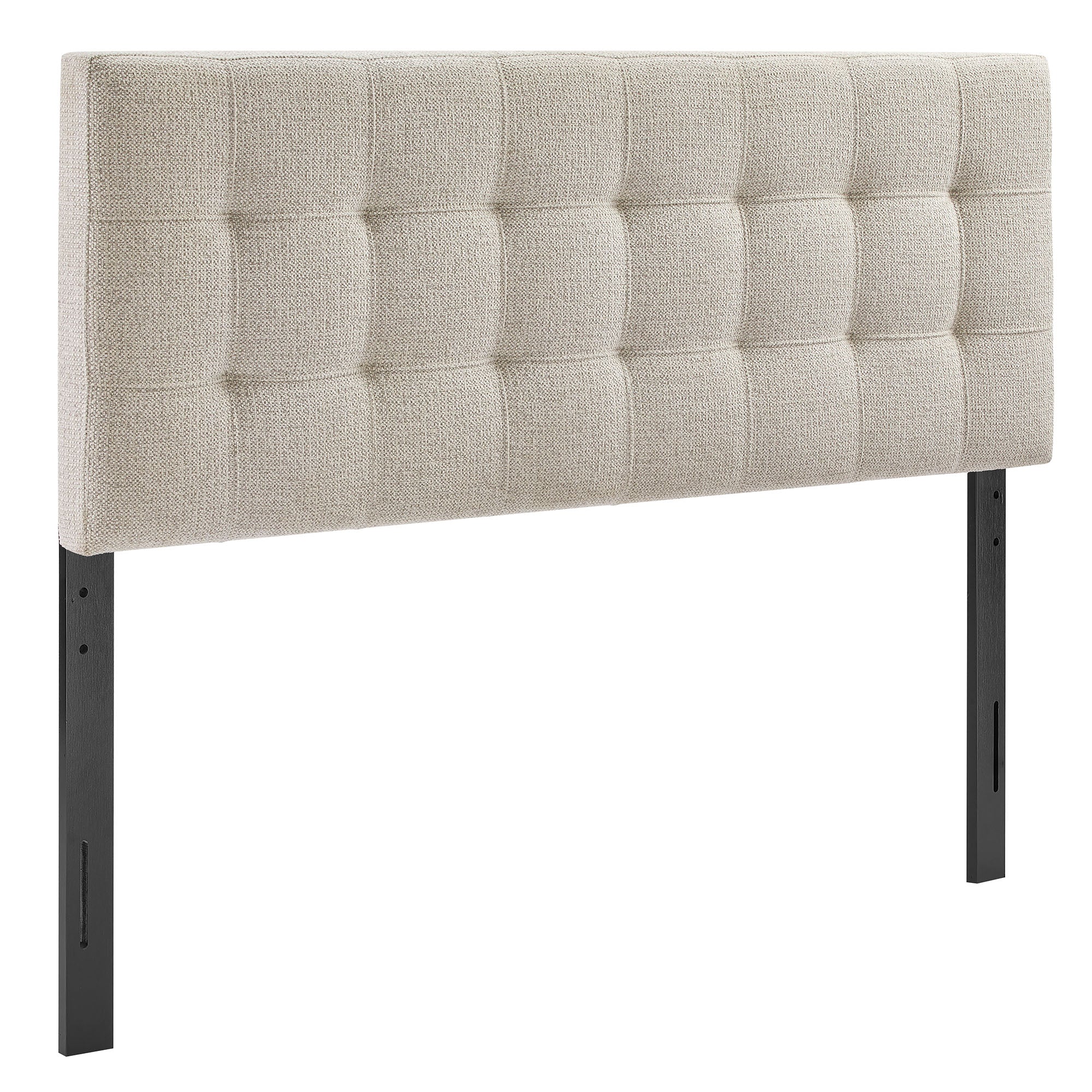 Lily Upholstered King Size Headboard - Dove Gray