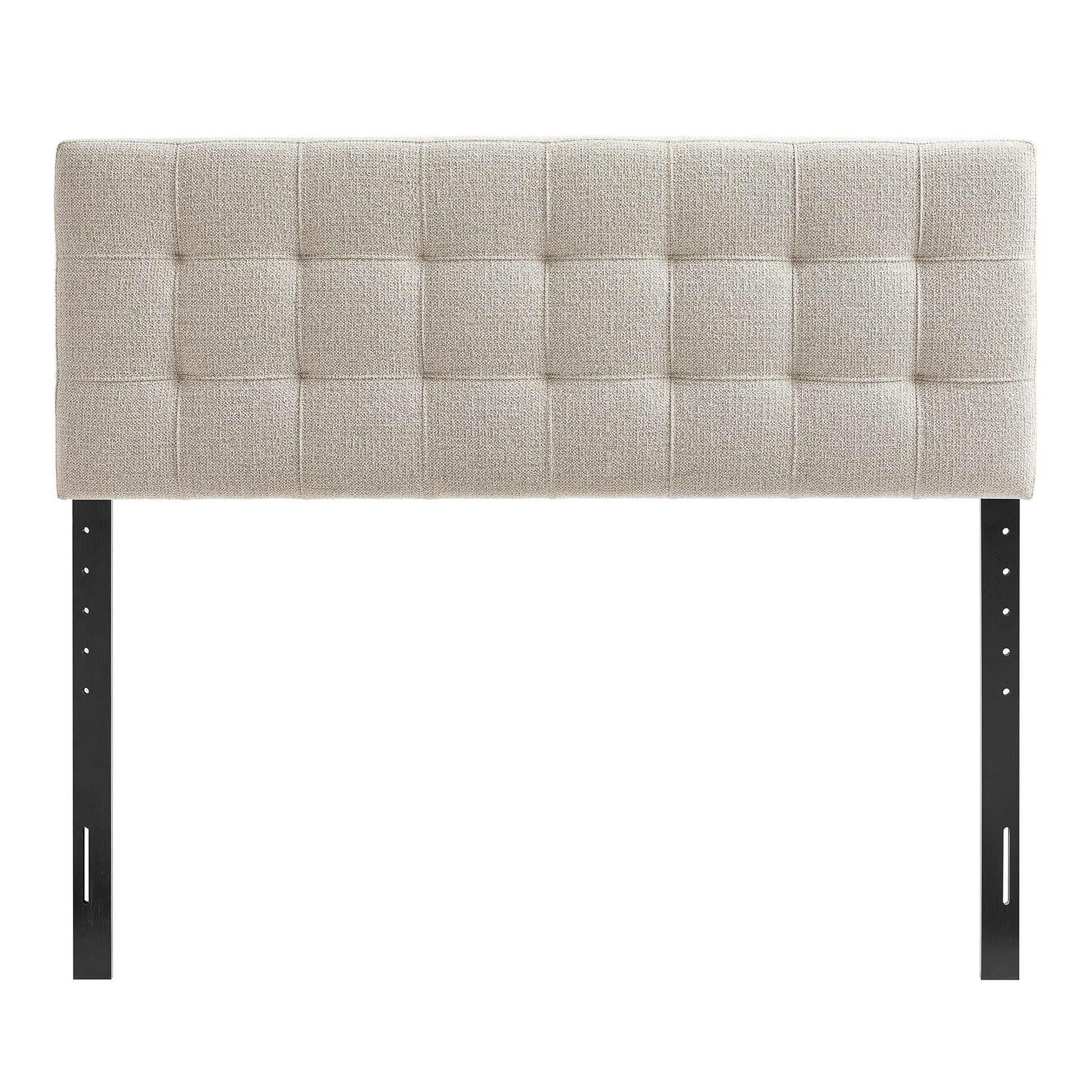 Lily Upholstered King Size Headboard - Taupe