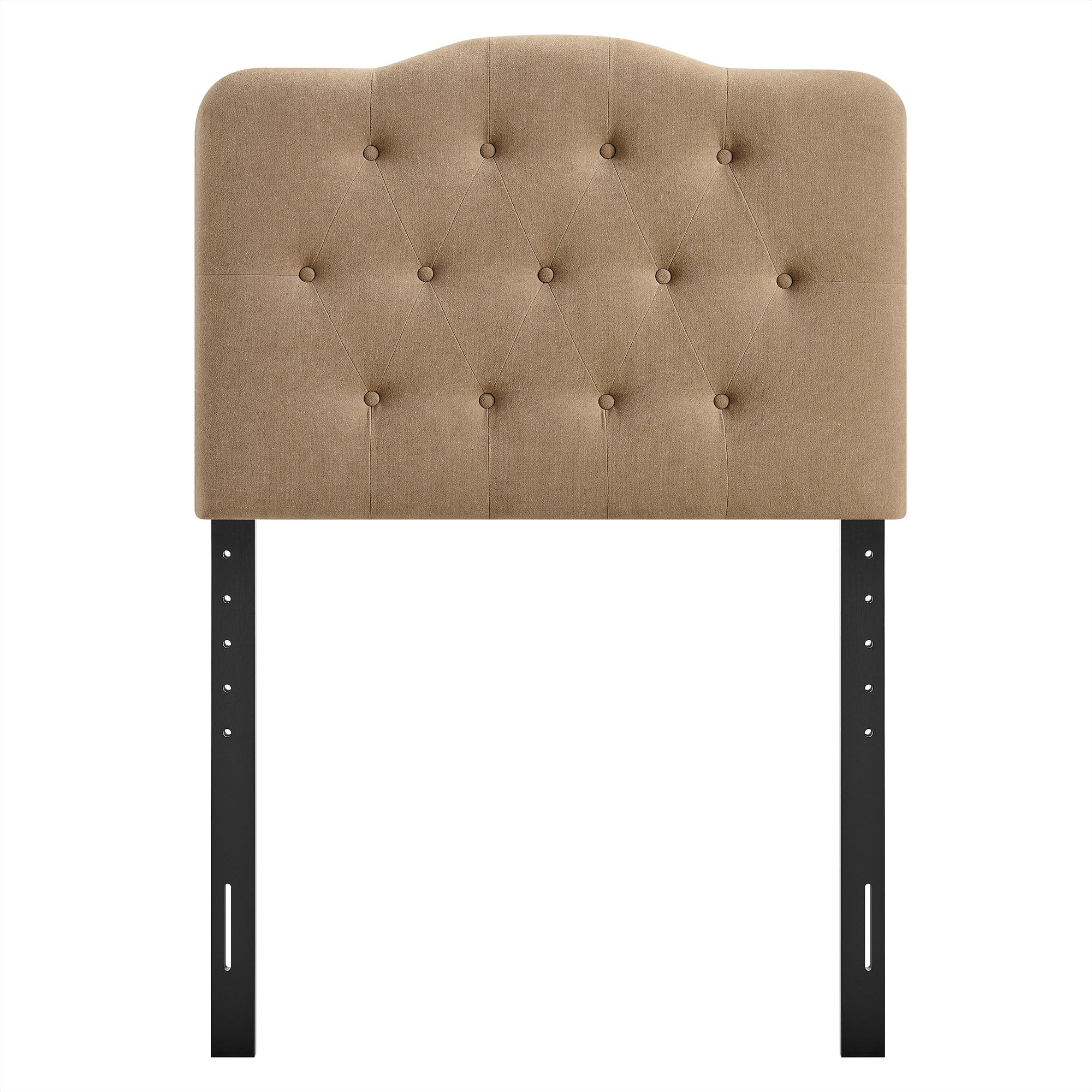 Annabel Premium Linen Blend Twin Headboard - Linen