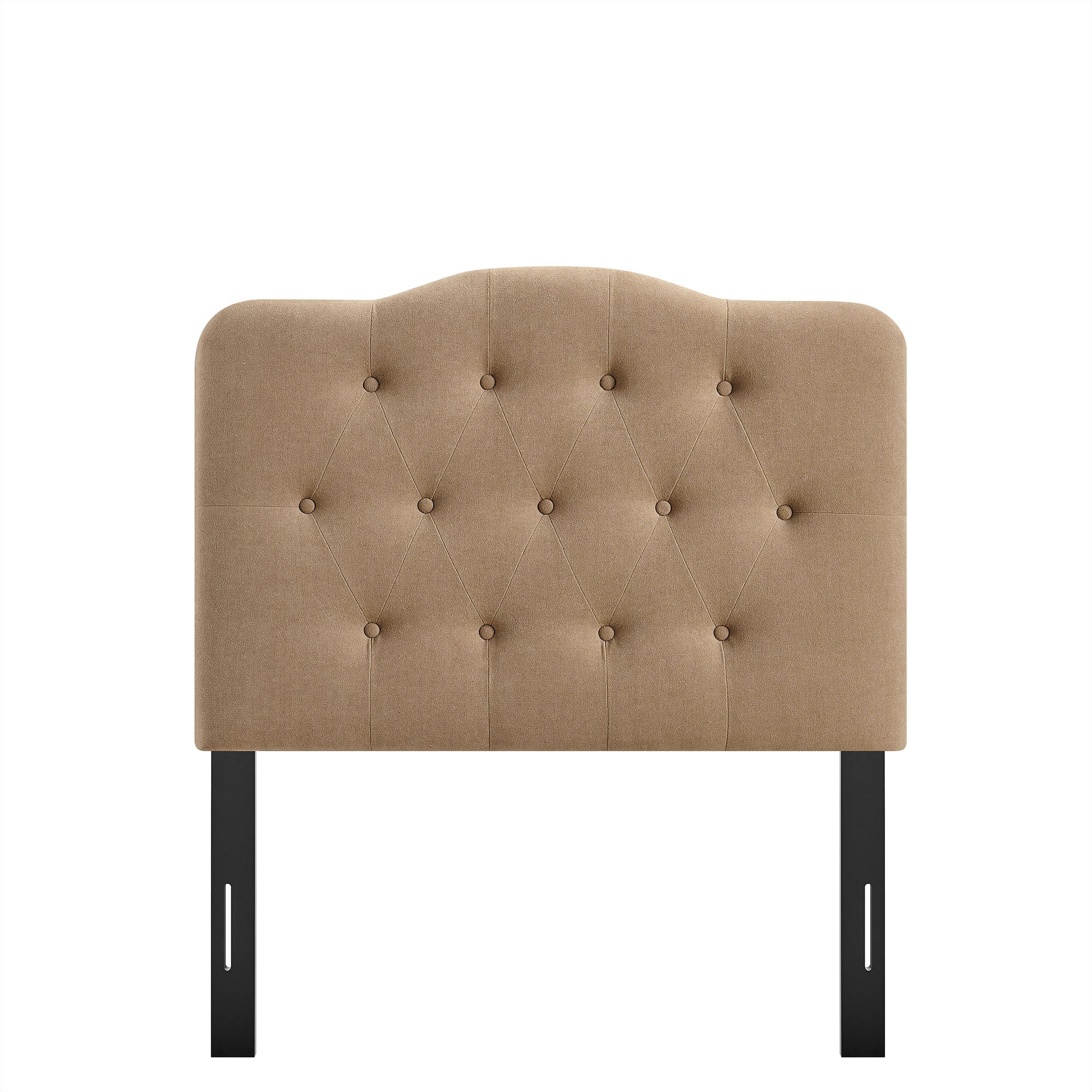 Annabel Premium Linen Blend Twin Headboard - Sage