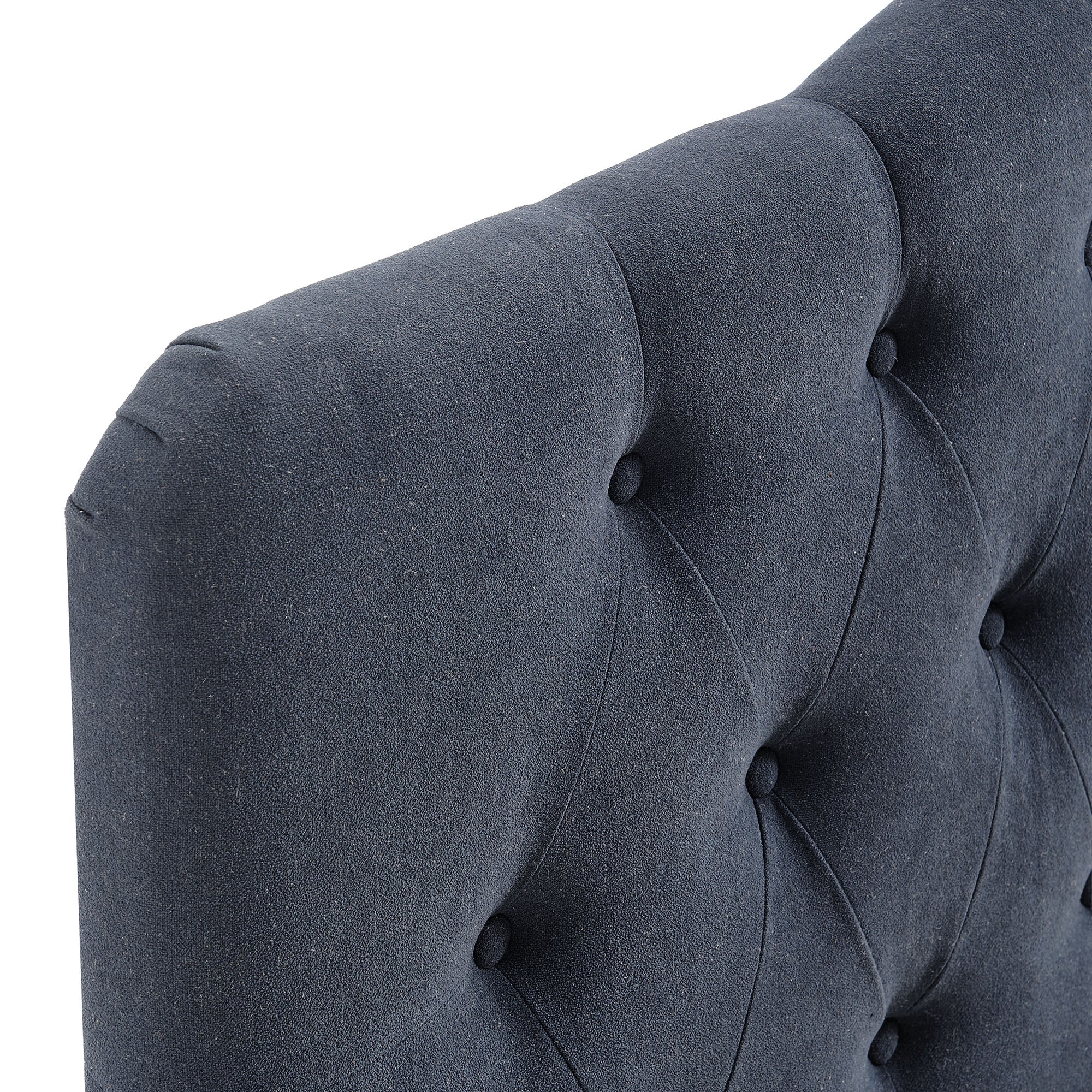 Annabel Premium Linen Blend Twin Headboard
