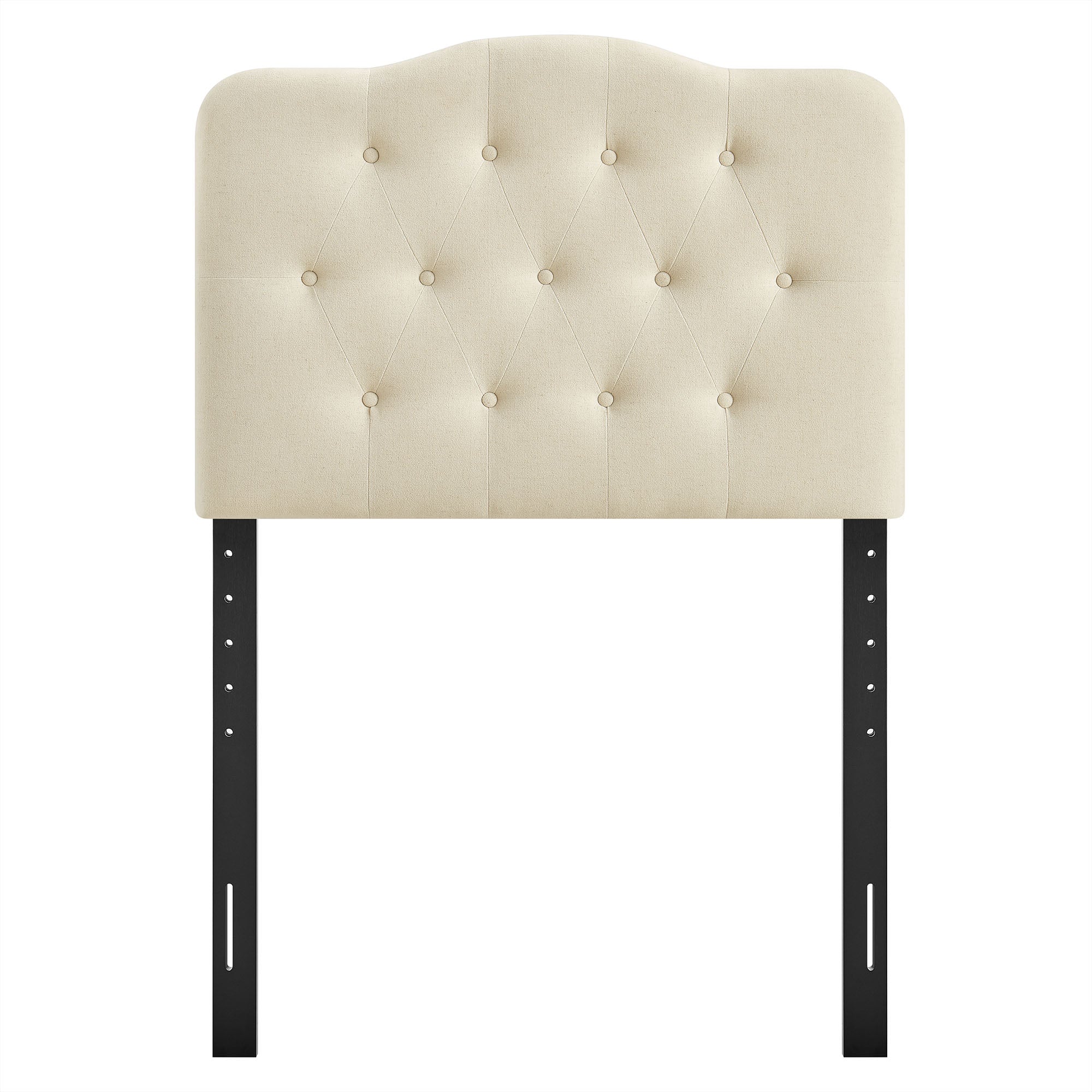 Annabel Premium Linen Blend Twin Headboard