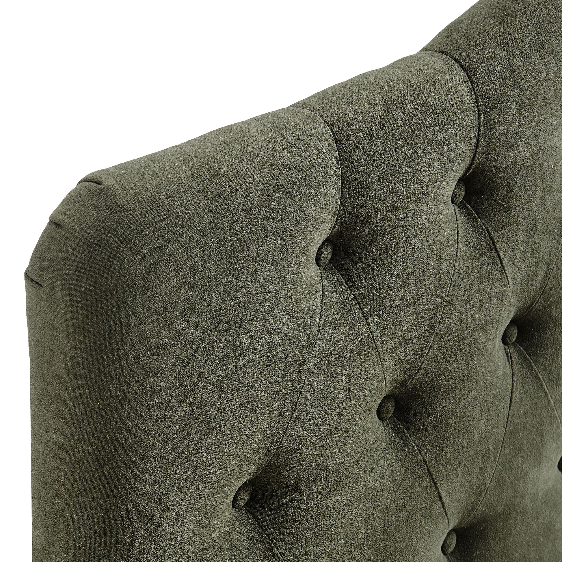 Annabel Premium Linen Blend Twin Headboard