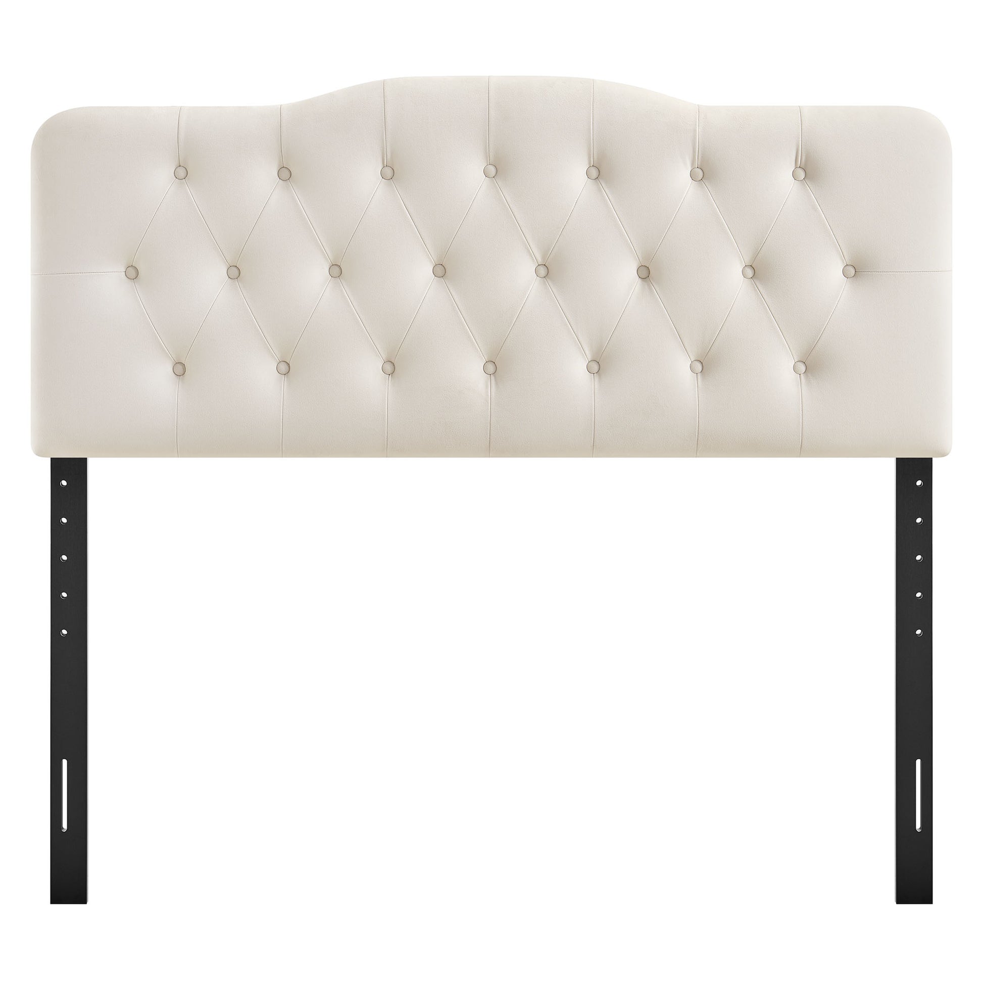 Annabel Stain-Resistant Performance Velvet Full Headboard - Mulberry