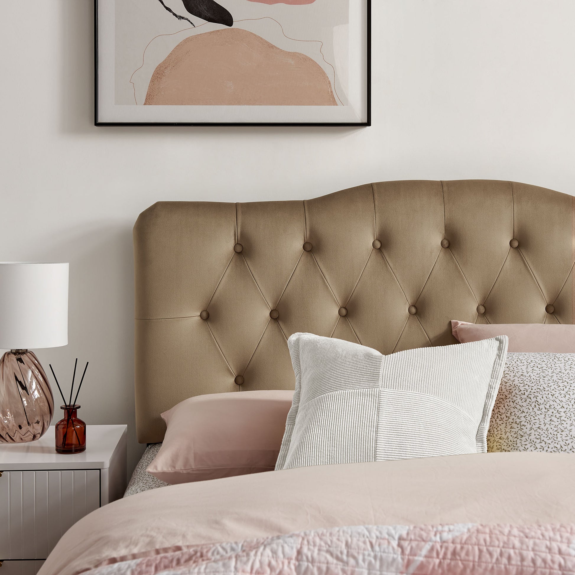 Annabel Stain-Resistant Performance Velvet King Headboard