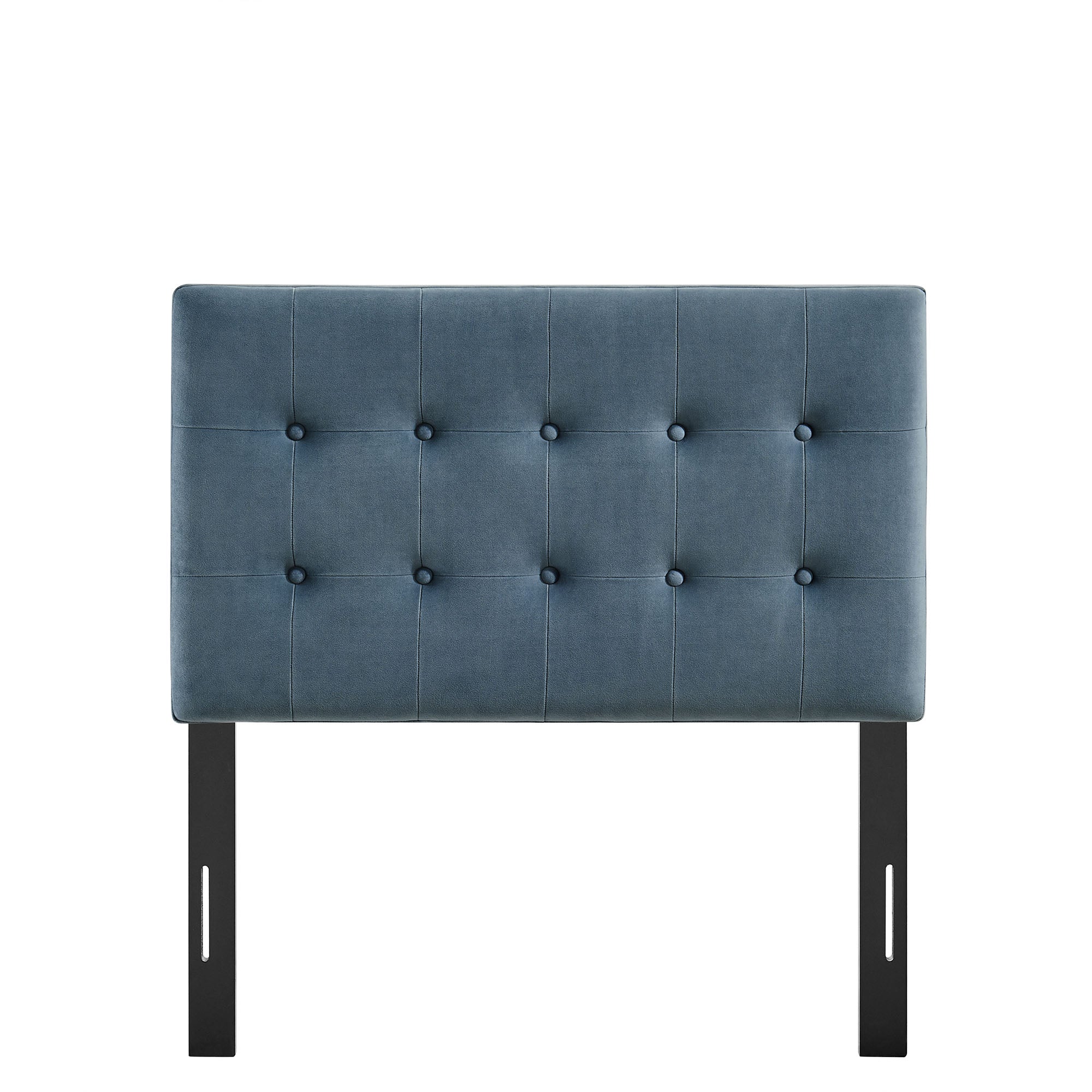 Emily Stain-Resistant Performance Velvet Twin Size Headboard