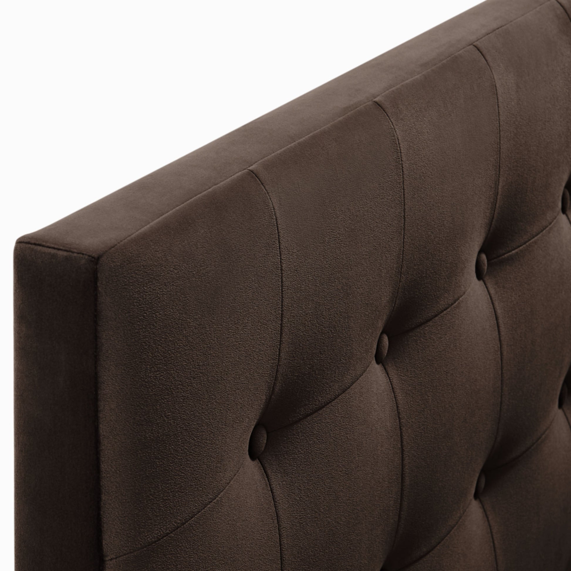 Emily Stain-Resistant Performance Velvet Twin Size Headboard