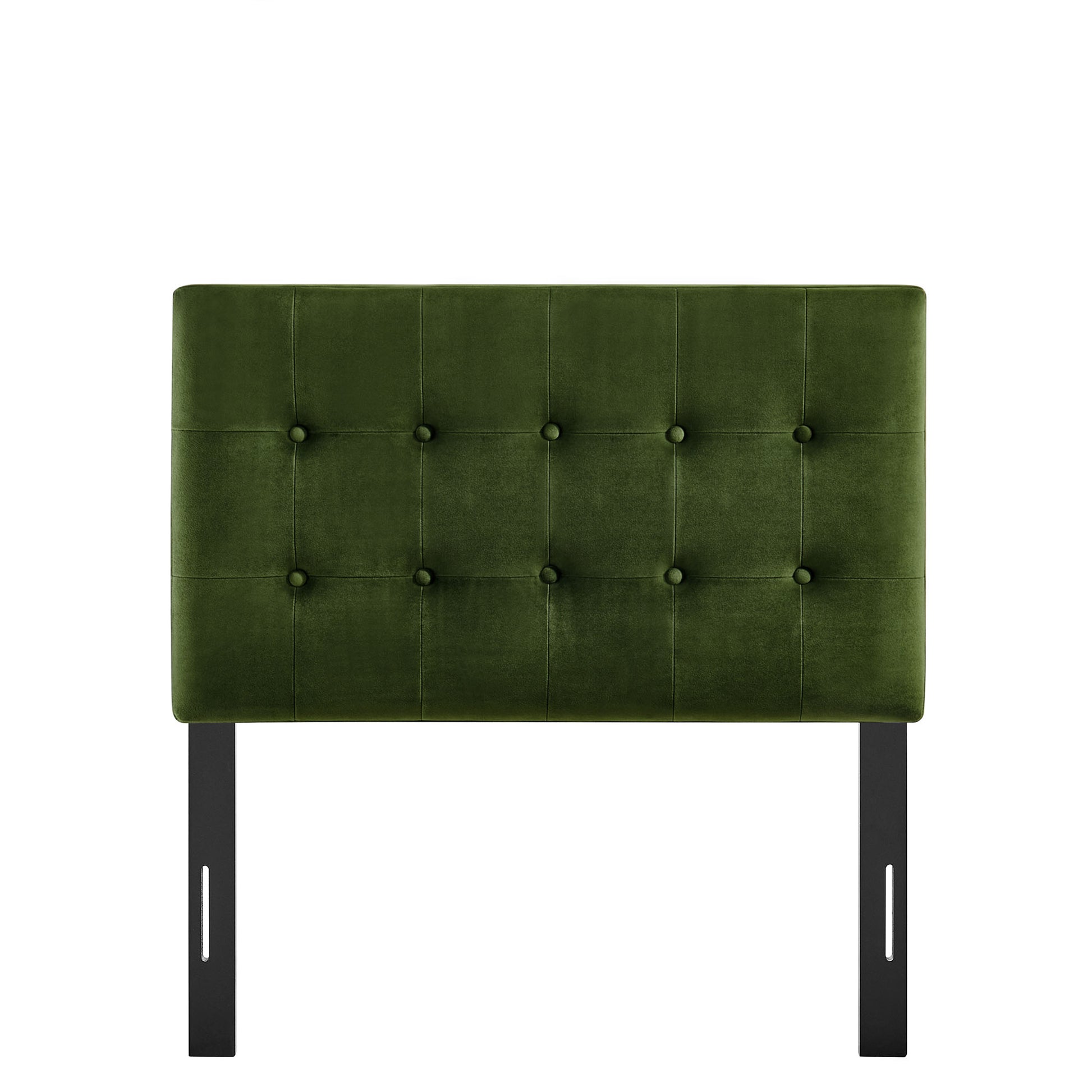 Emily Stain-Resistant Performance Velvet Twin Size Headboard
