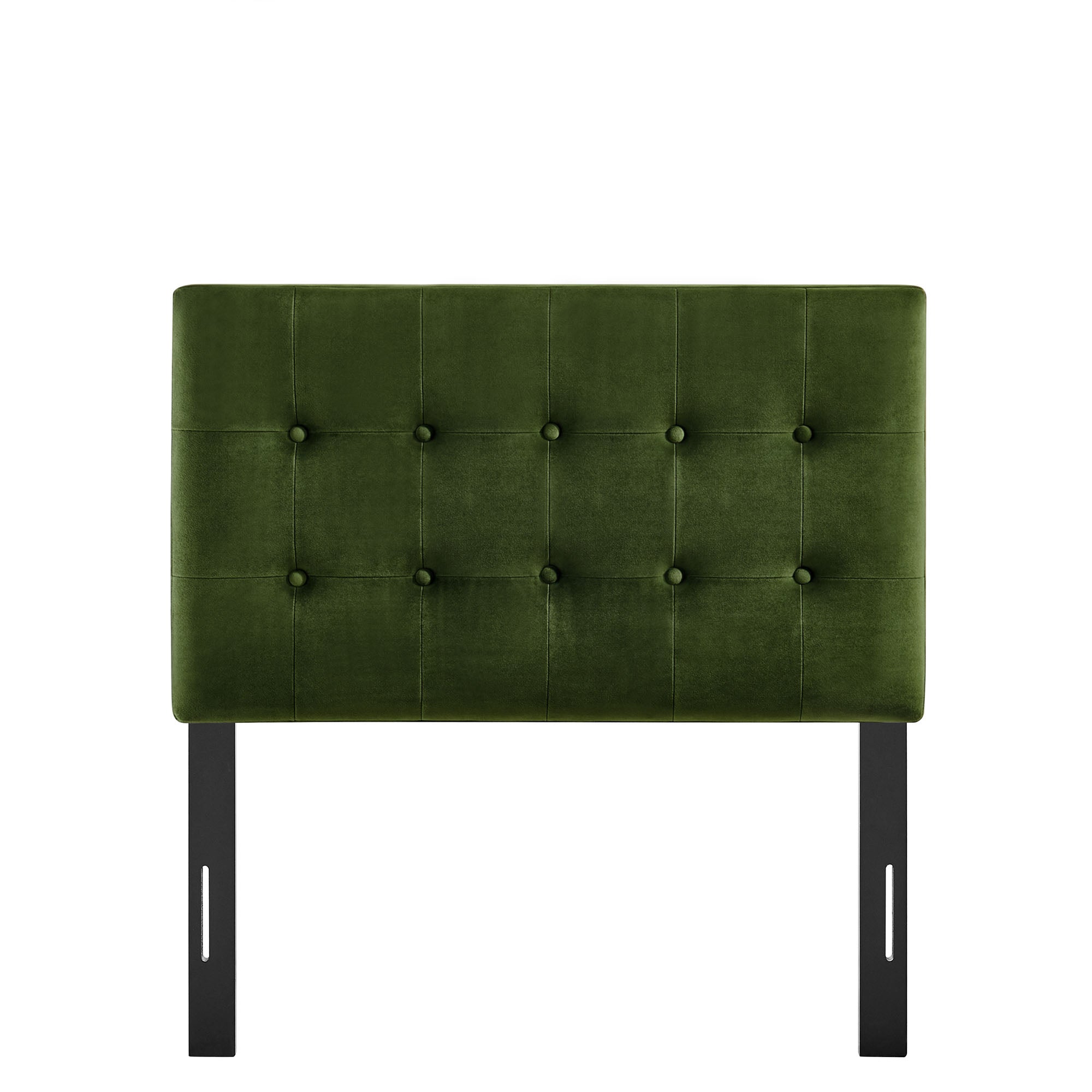 Emily Stain-Resistant Performance Velvet Twin Size Headboard