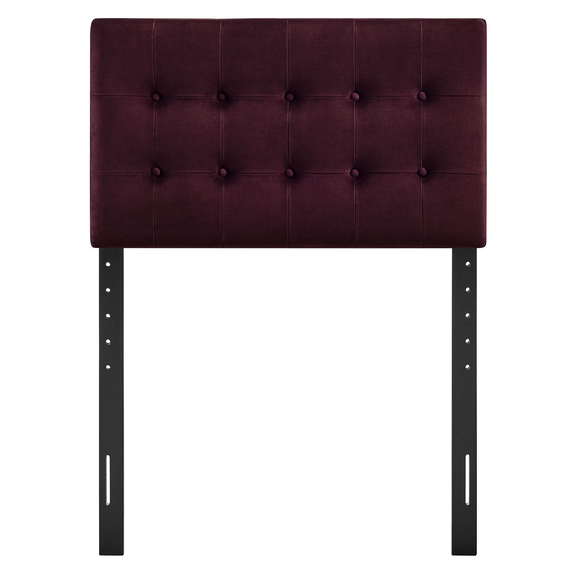 Emily Stain-Resistant Performance Velvet Twin Size Headboard