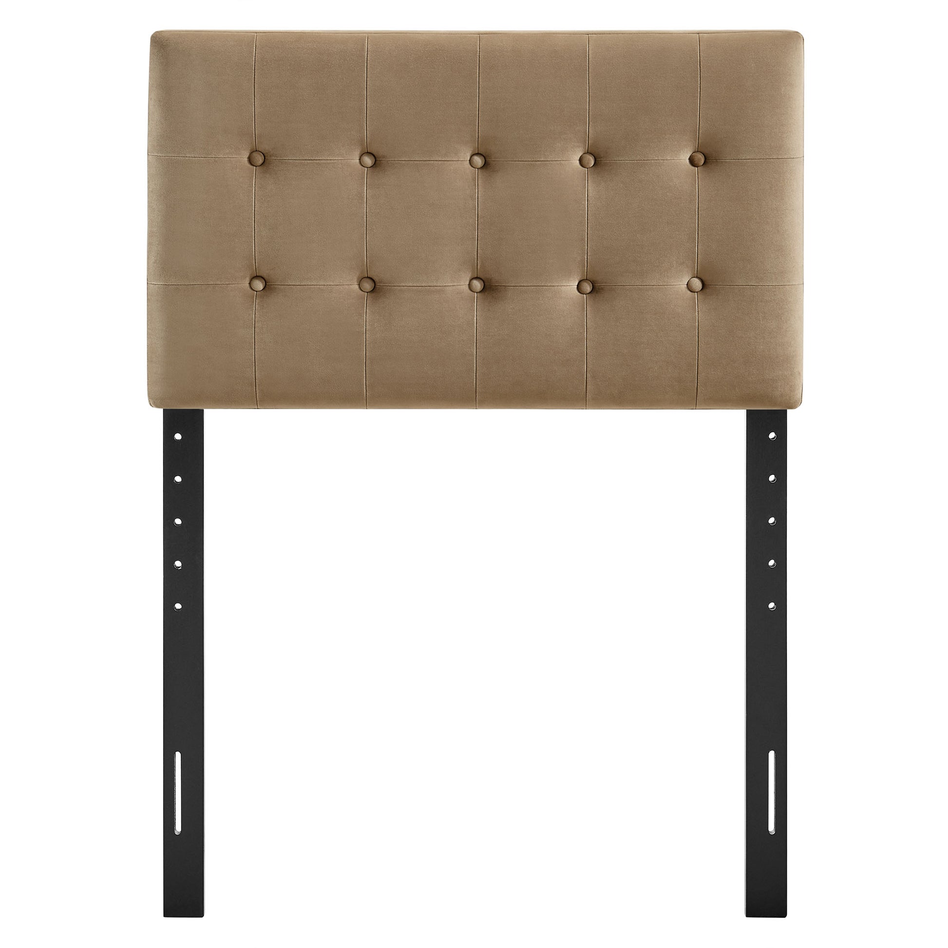 Emily Stain-Resistant Performance Velvet Twin Size Headboard