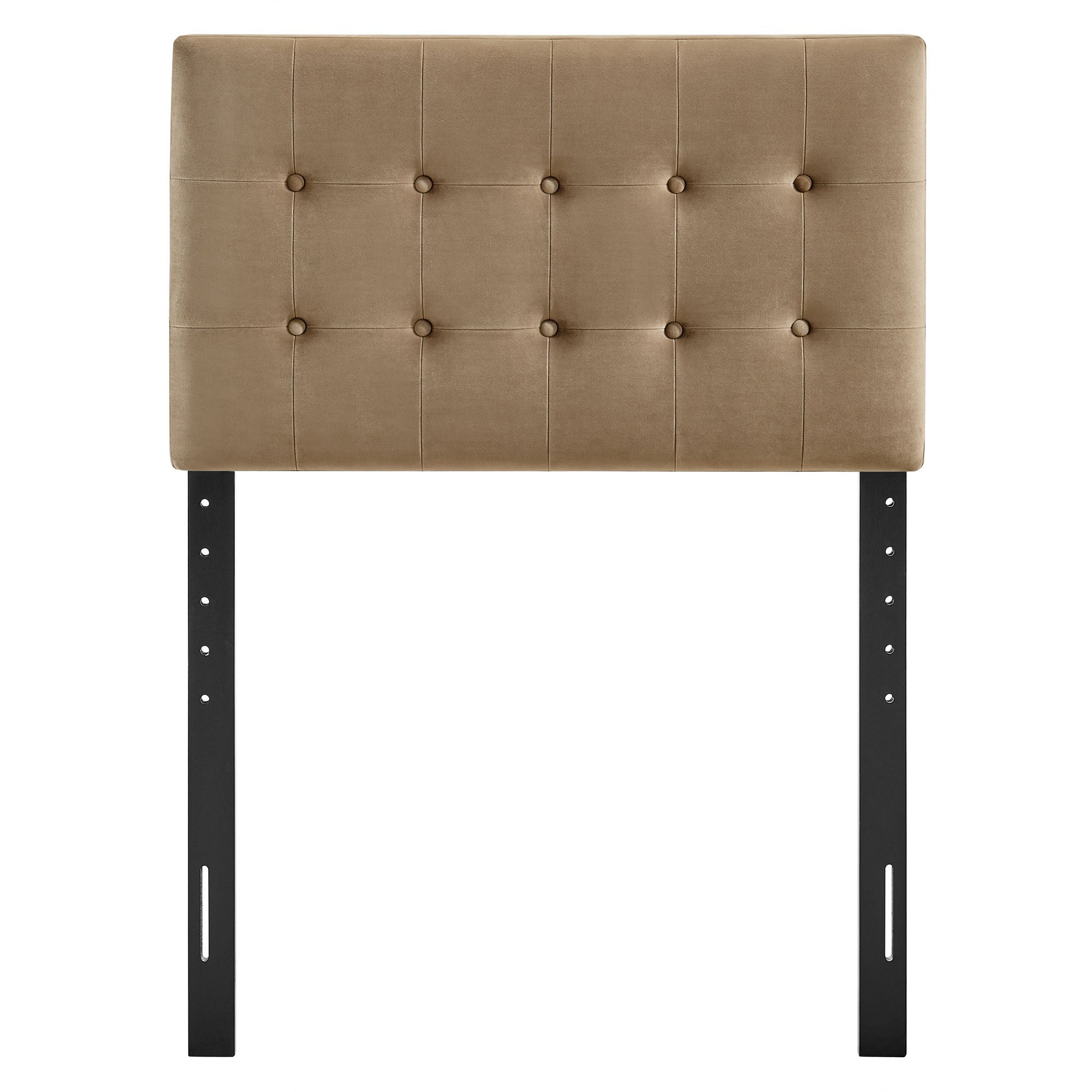 Emily Stain-Resistant Performance Velvet Twin Size Headboard