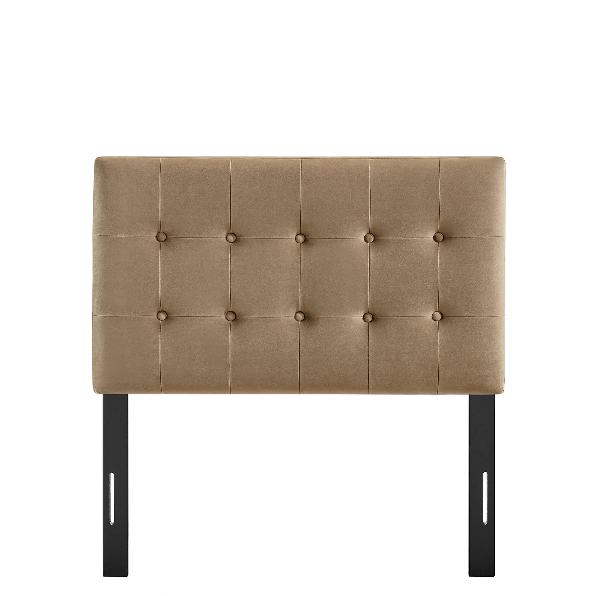 Emily Stain-Resistant Performance Velvet Twin Size Headboard
