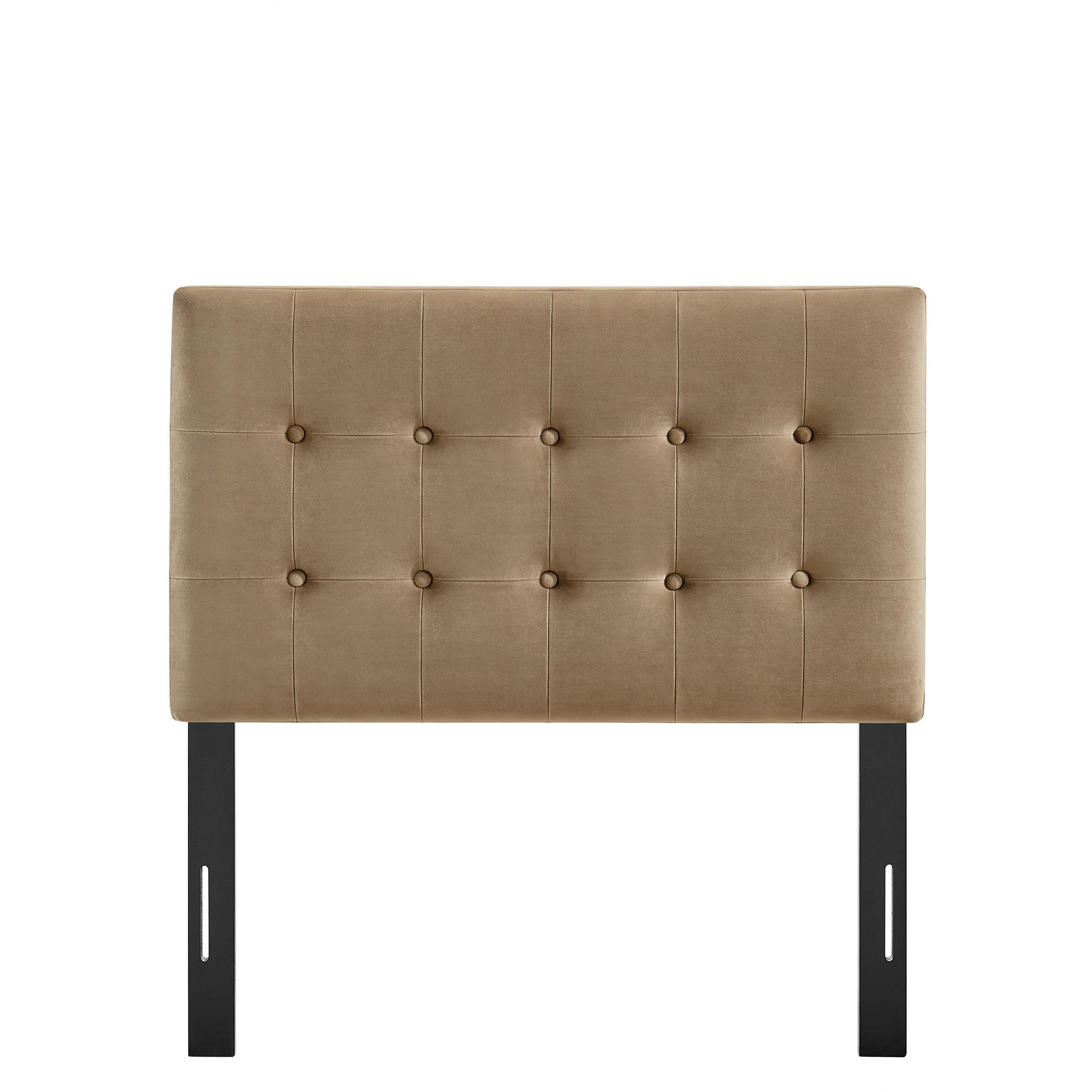 Emily Stain-Resistant Performance Velvet Twin Size Headboard