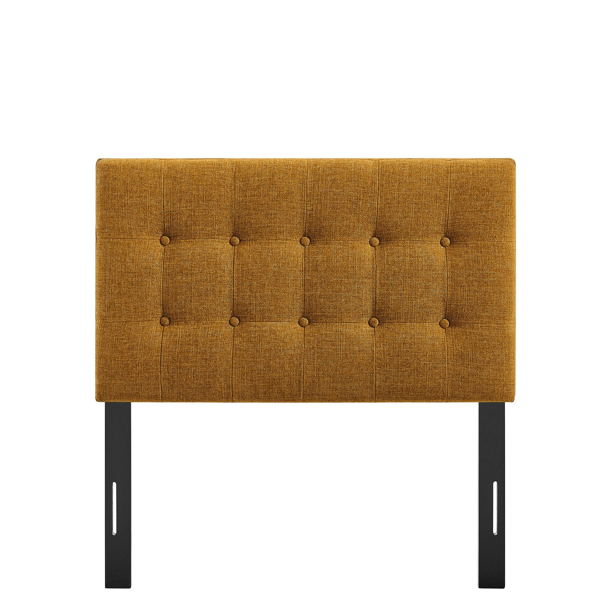 Emily Upholstered Fabric Headboard - Mocha