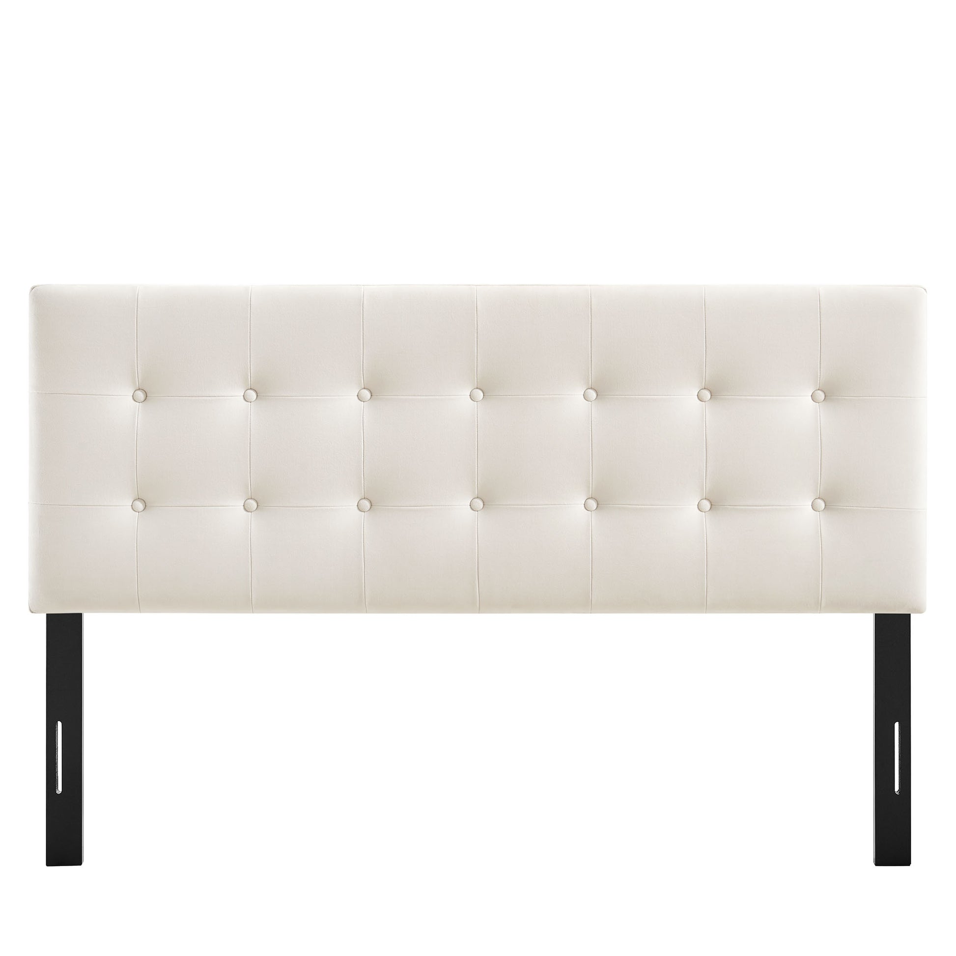 Emily Stain-Resistant Performance Velvet Full Size Headboard - Mulberry
