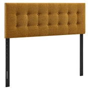 Emily Fabric Upholstered Queen Size Headboard - Copper
