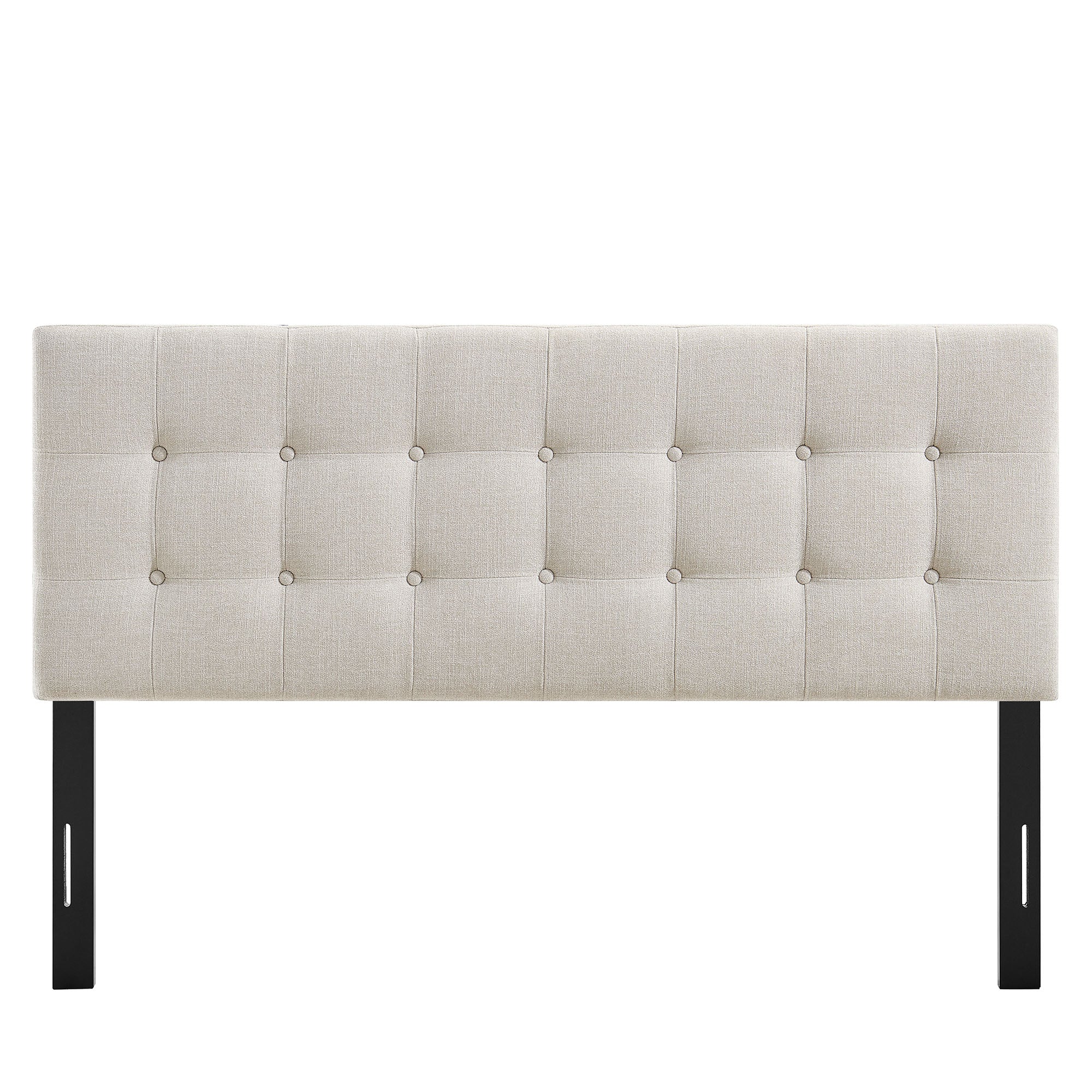 Emily Fabric Upholstered Queen Size Headboard
