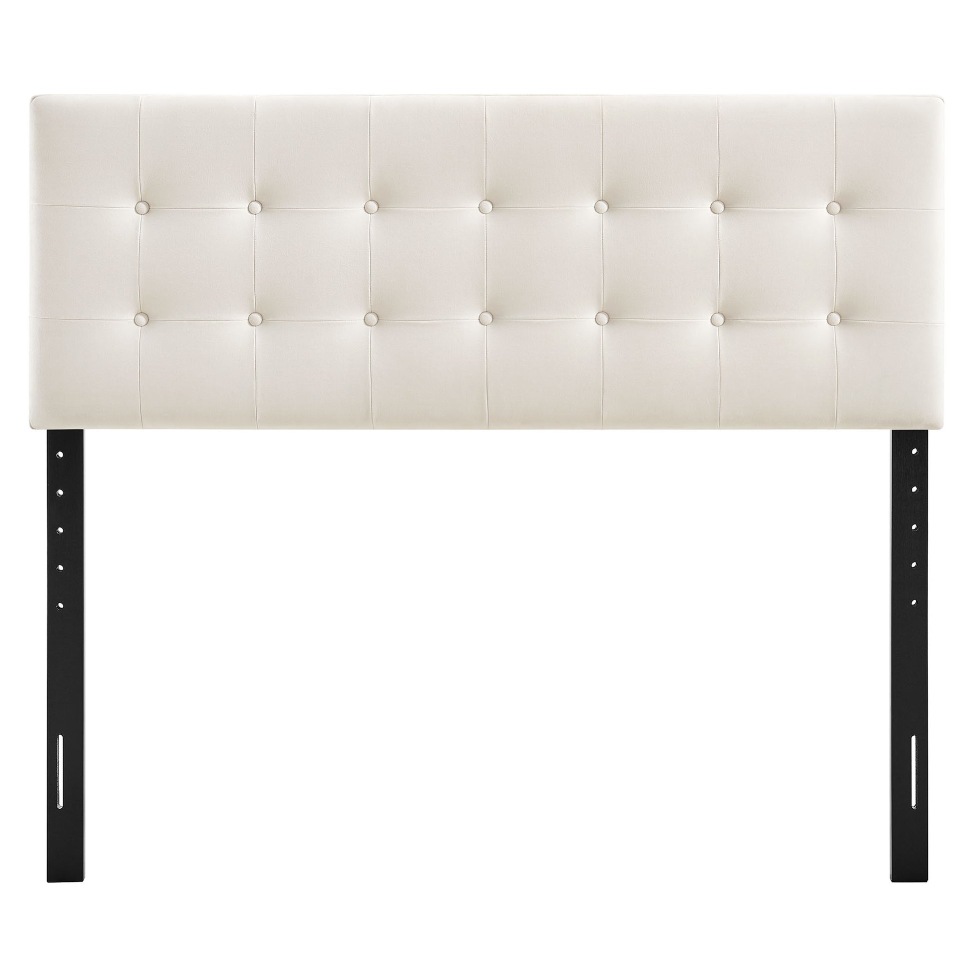 Emily Stain-Resistant Performance Velvet King Size Headboard - Moss Green