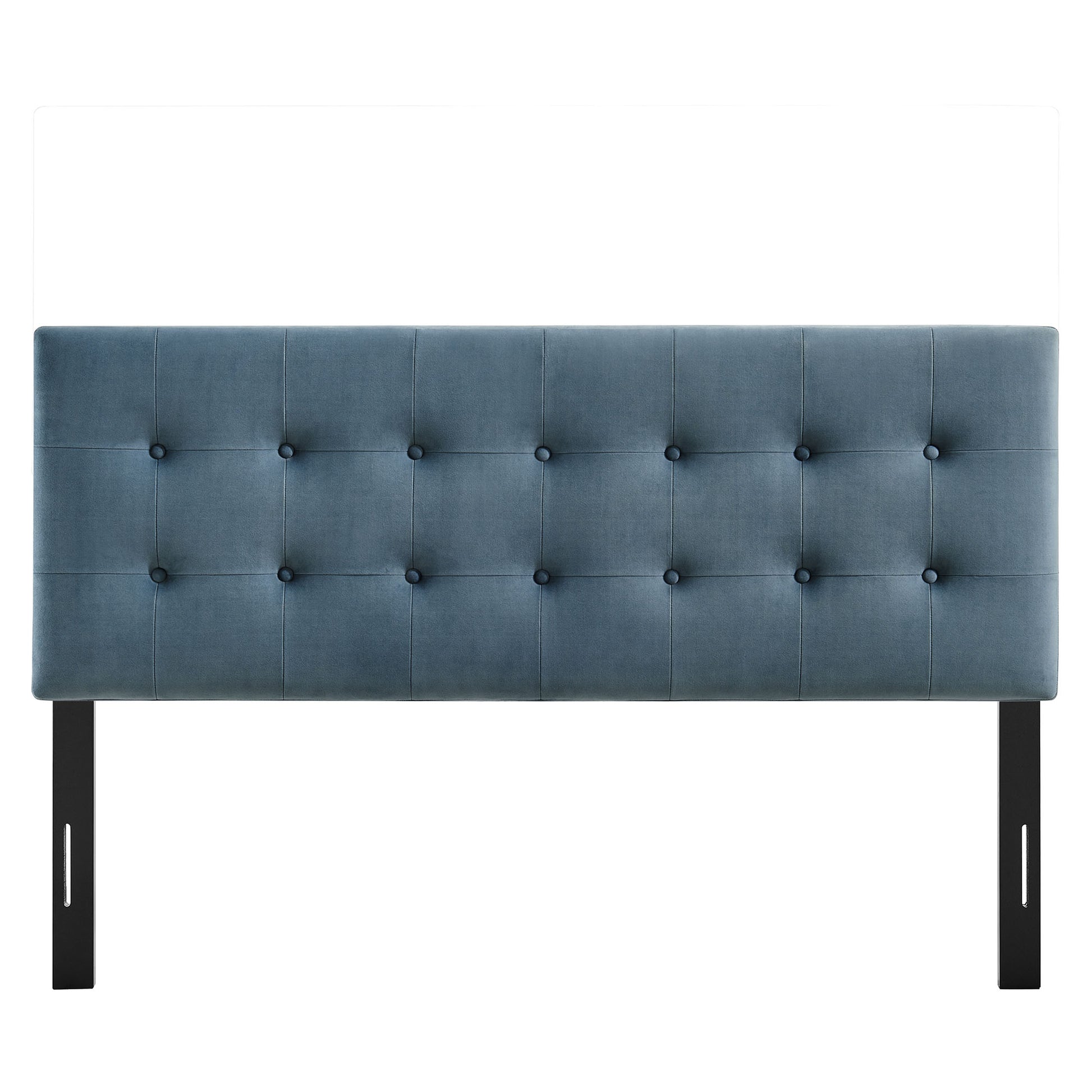 Emily Stain-Resistant Performance Velvet King Size Headboard