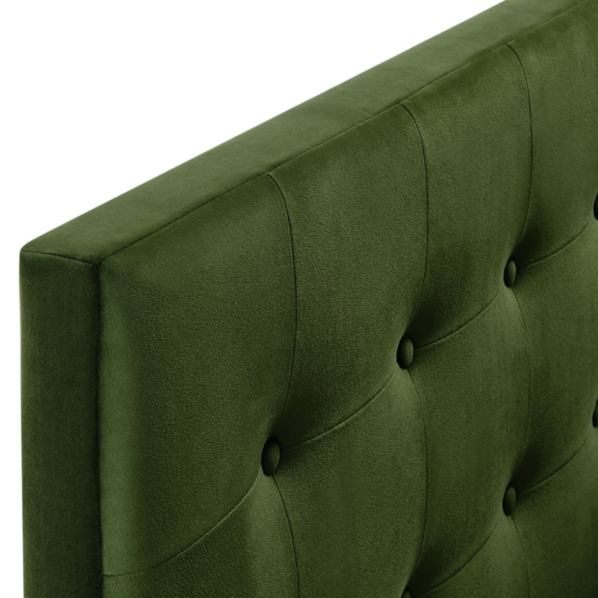 Emily Stain-Resistant Performance Velvet King Size Headboard
