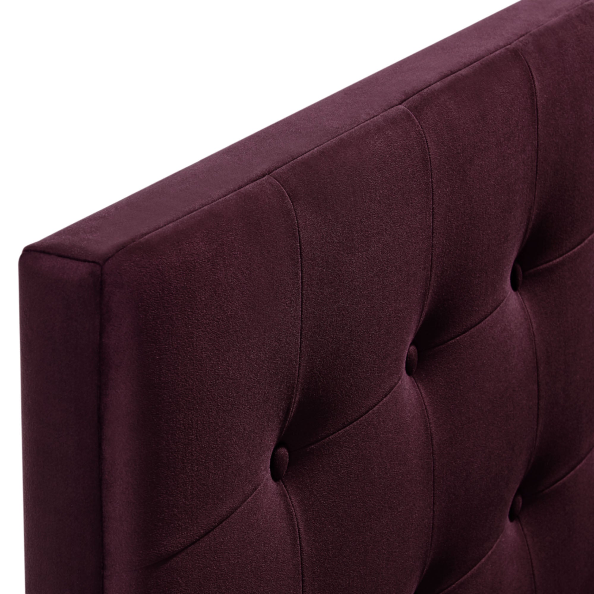 Emily Stain-Resistant Performance Velvet King Size Headboard