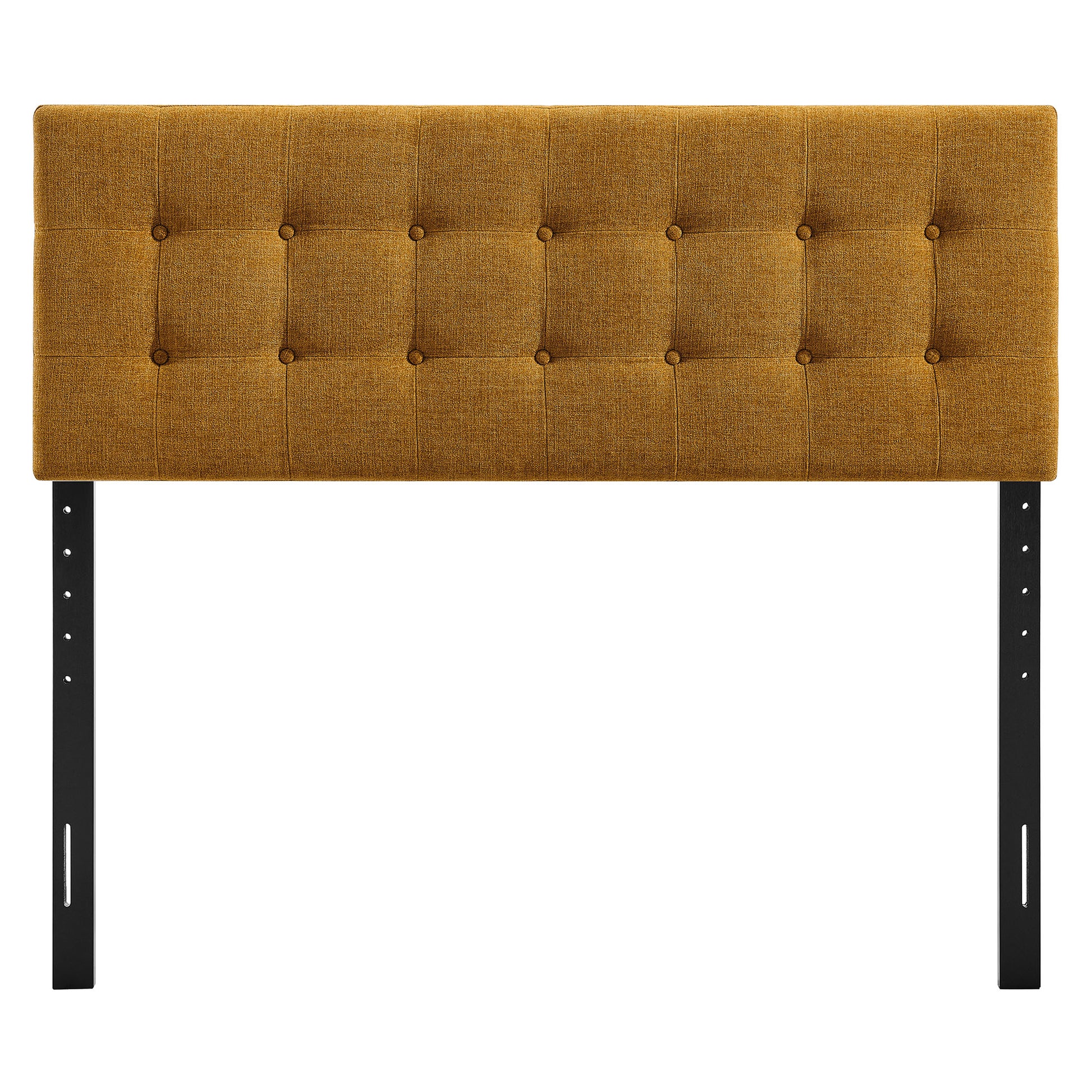 Emily Fabric Upholstered King Size Headboard - Linen