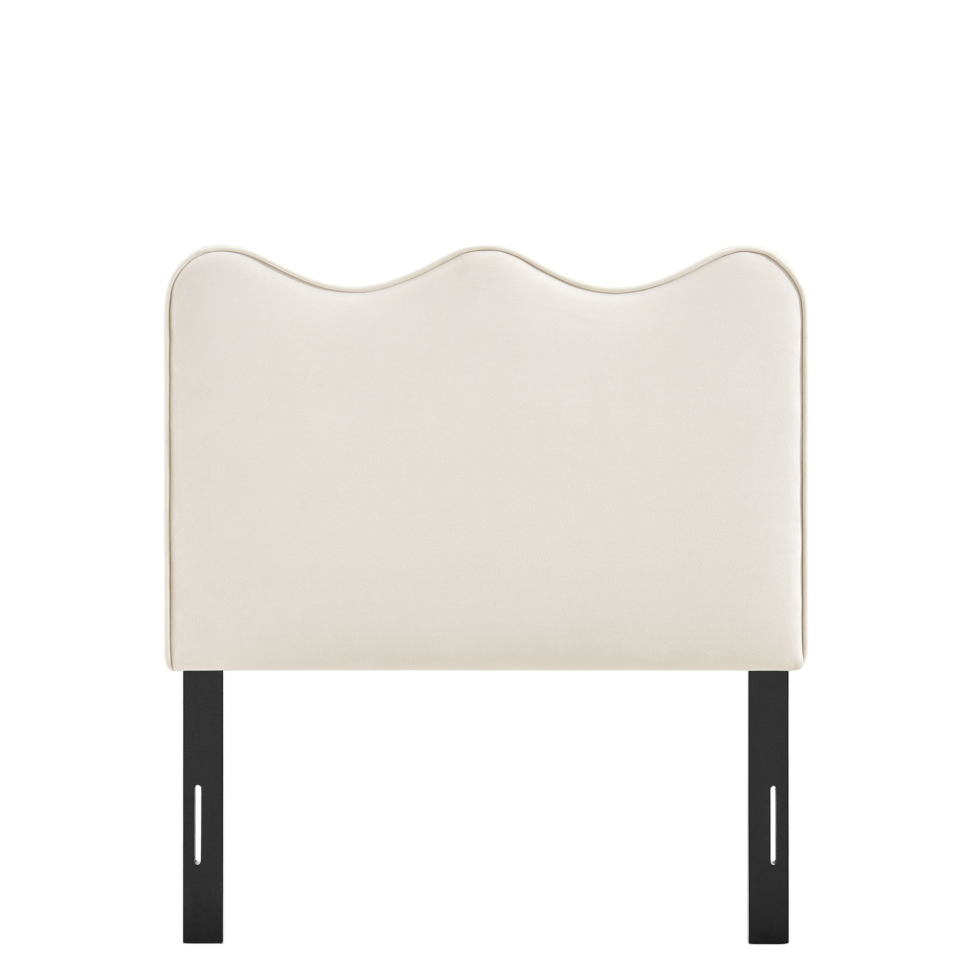Athena Upholstered Headboard - Moss Green
