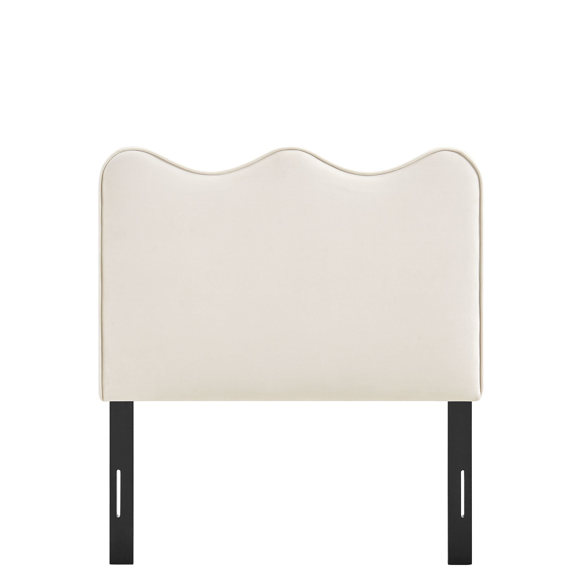 Athena Upholstered Headboard - Moss Green