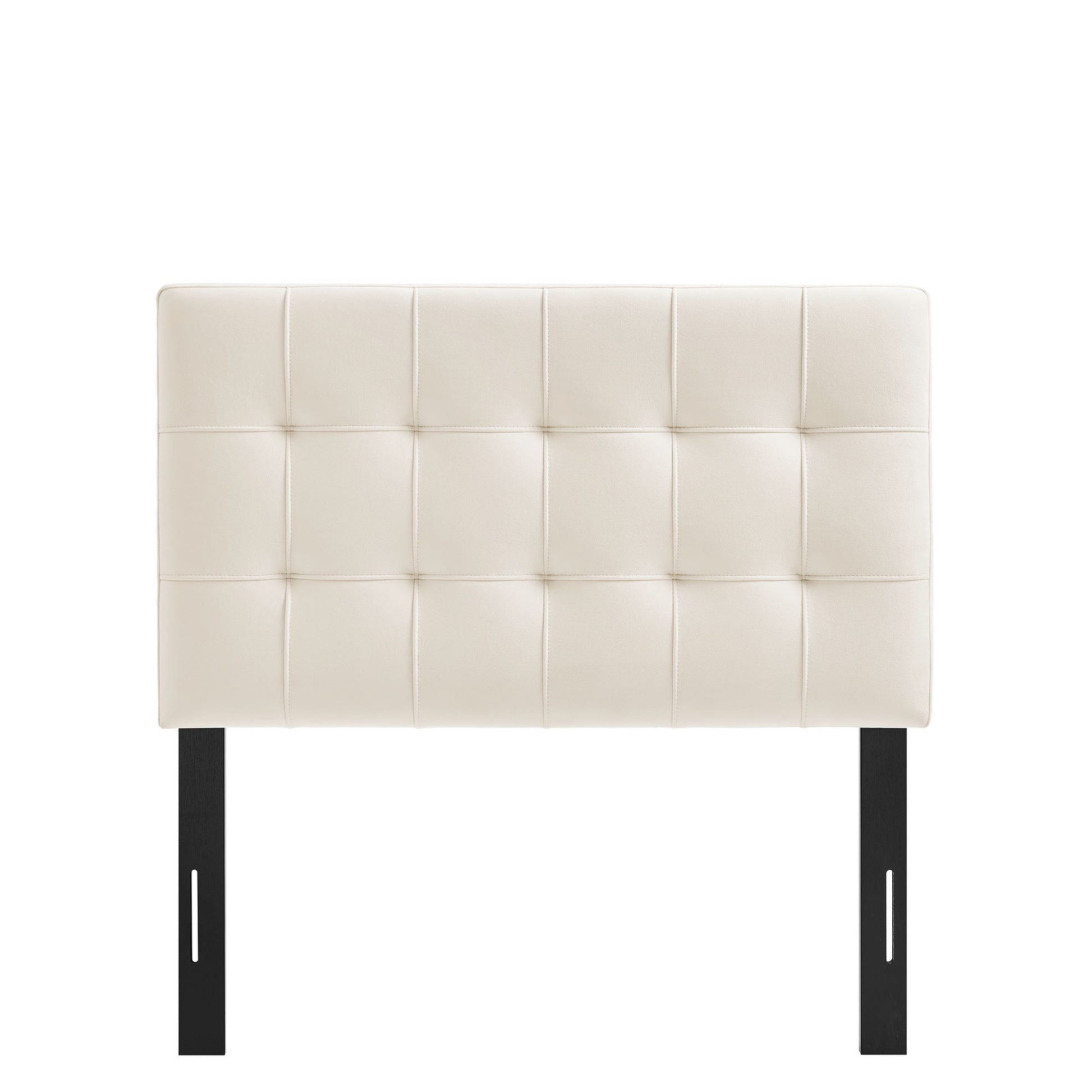 Lily Stain-Resistant Performance Velvet Twin Size Headboard - Mulberry