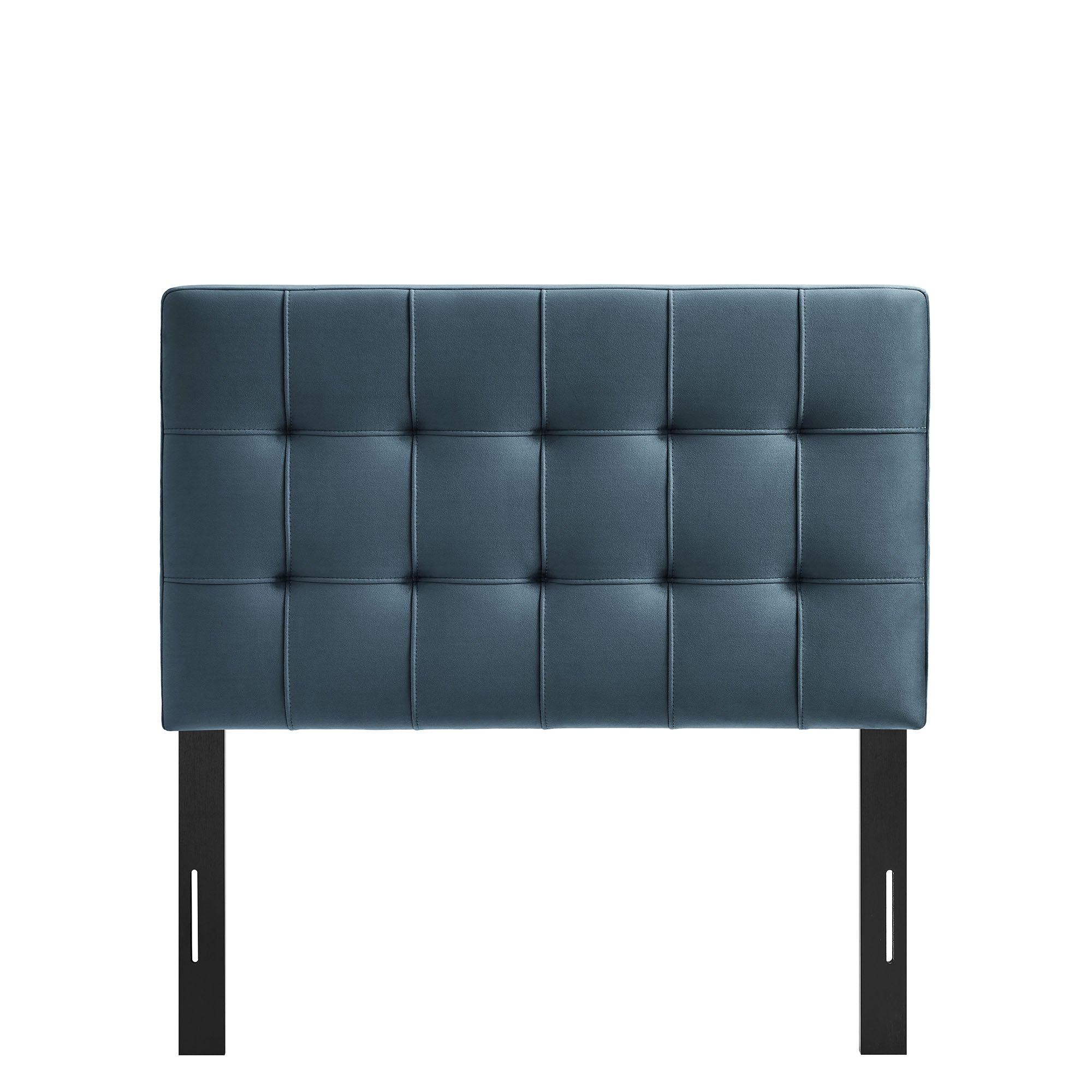 Lily Stain-Resistant Performance Velvet Twin Size Headboard
