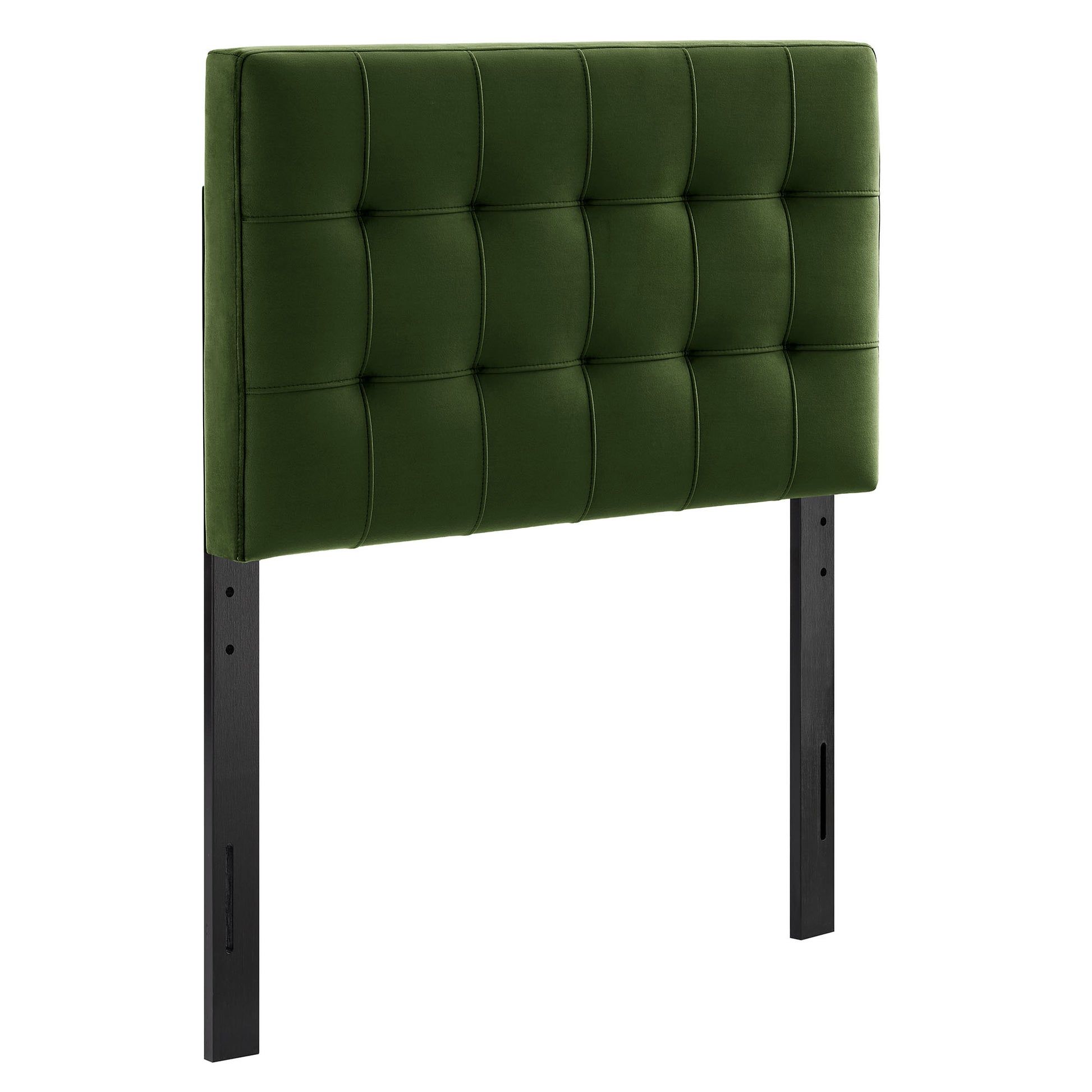 Lily Stain-Resistant Performance Velvet Twin Size Headboard